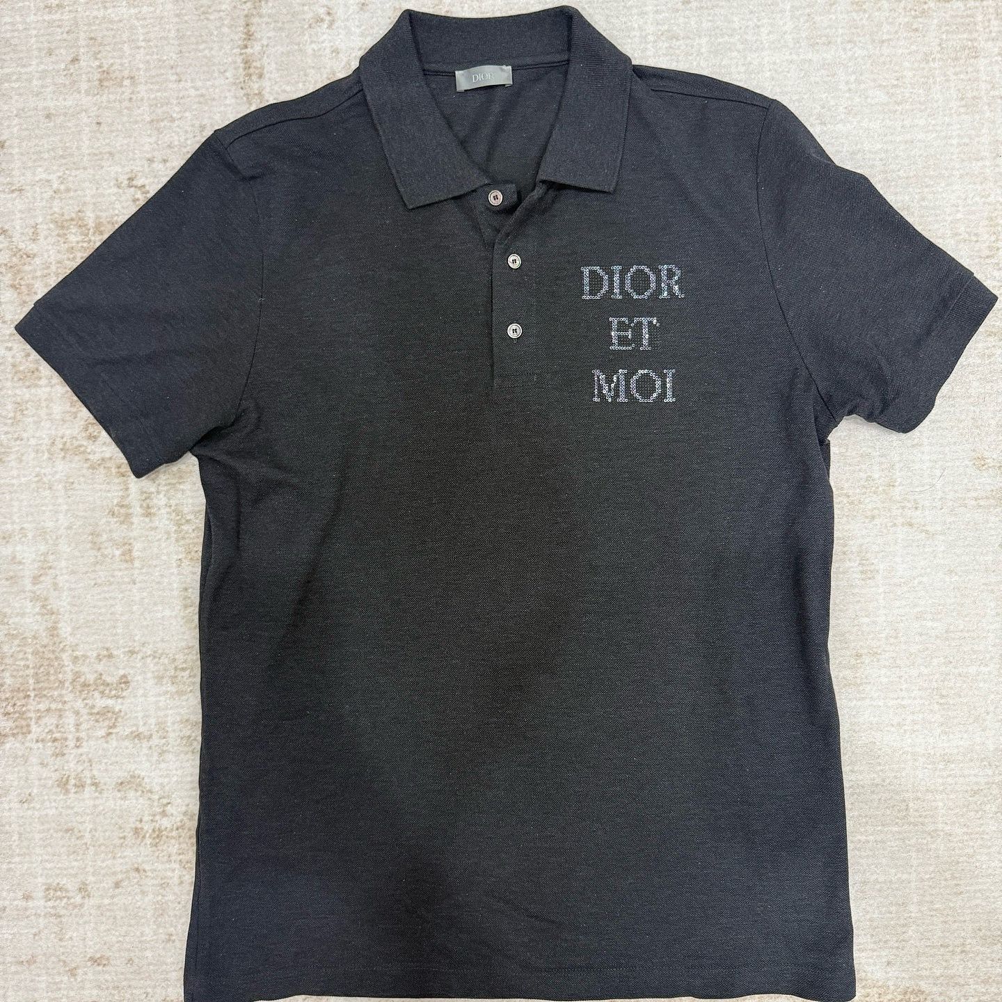 Dior Dior DIOR ET MOI Embroidered Polo Shirt Size XL Size US XL / EU 56 / 4 - 1 Thumbnail