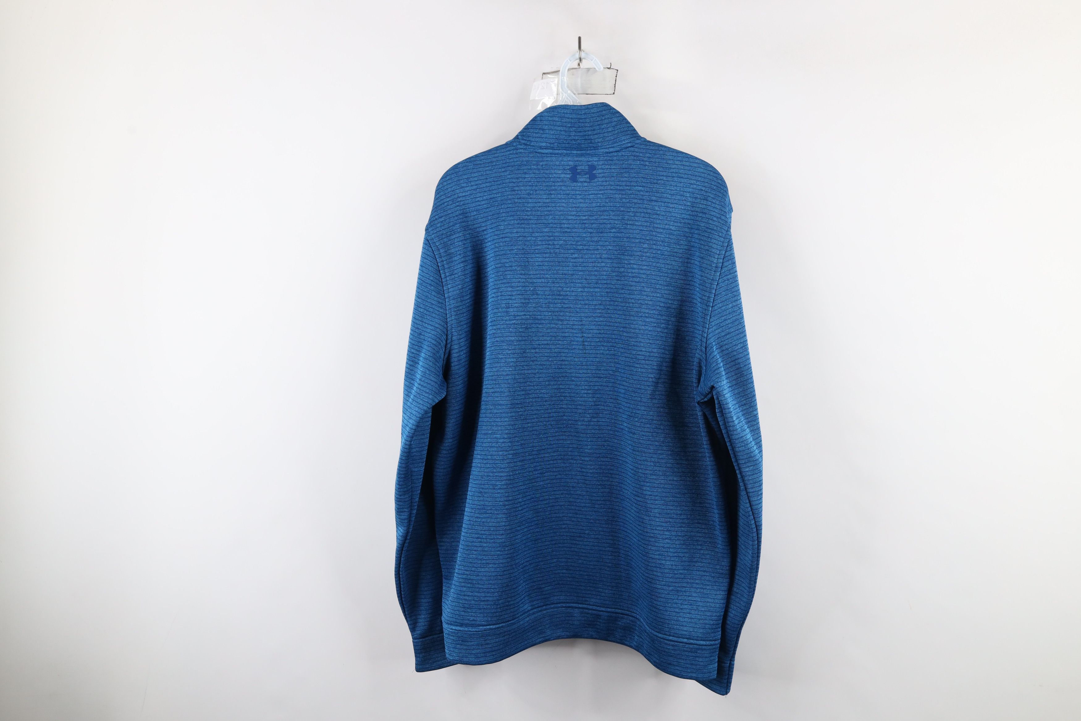 Under Armour × Vintage New Under Armour Golf Half Zip Pullover Sweatshirt Blue Size US L / EU 52-54 / 3 - 10 Thumbnail