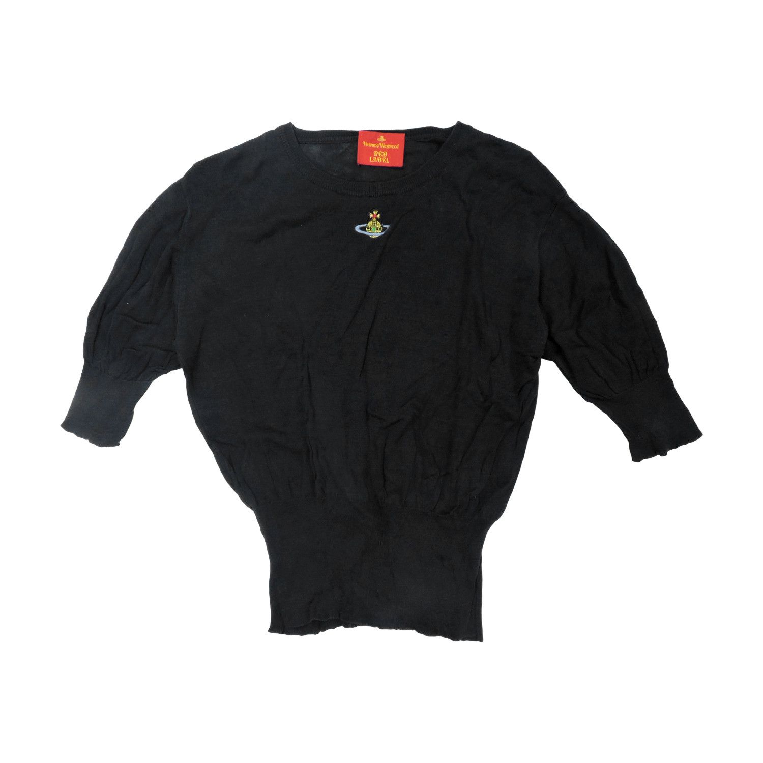 VIVIENE WESTWOOD RED LABEL SMALL LOGO SWEATER