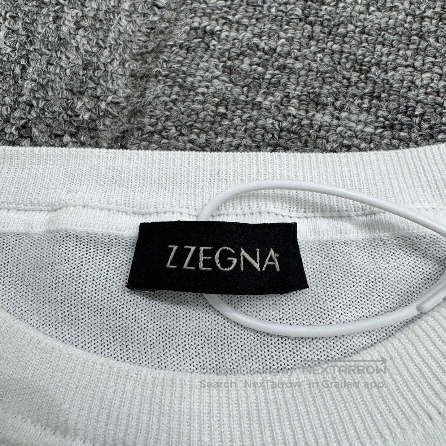 Ermenegildo Zegna Ermenegildo Zegna Solid-color knitted long-sleeved shirt| Size US L / EU 52-54 / 3 - 4 Thumbnail