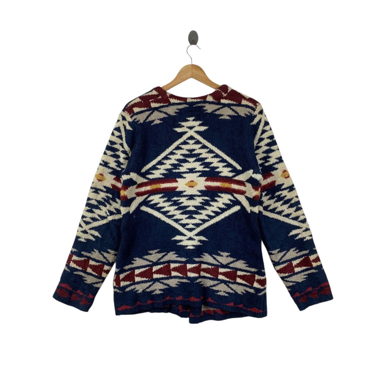 Other BAYFLOW AZTEC NAVAJO Native Aboriginal Fleece Jacket Size M / US 6-8 / IT 42-44 - 6 Thumbnail