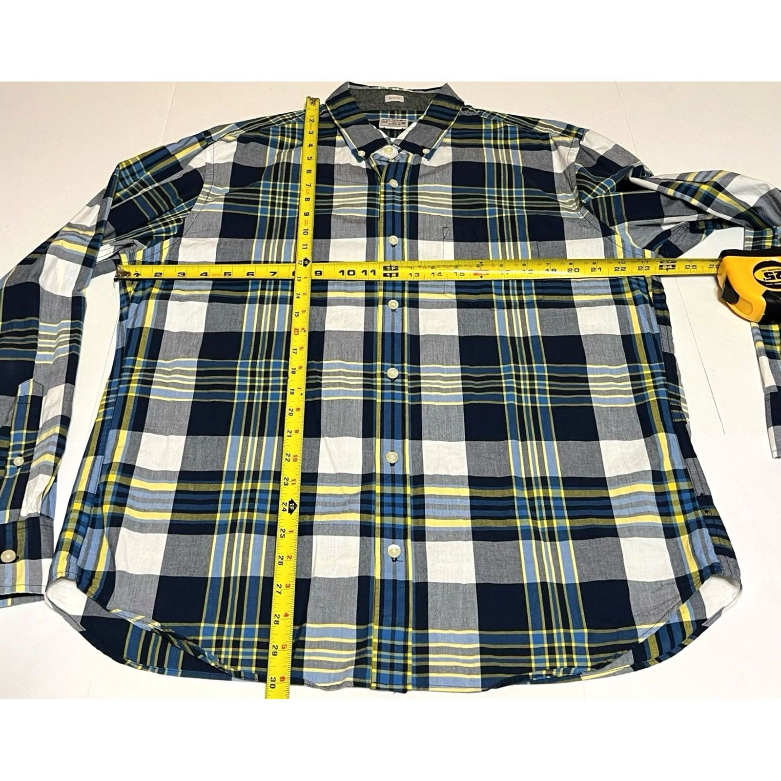 J.Crew J.CREW Shirt Slim Long Sleeve Plaid Button-Down XL Mens NWT Size US XL / EU 56 / 4 - 3 Thumbnail