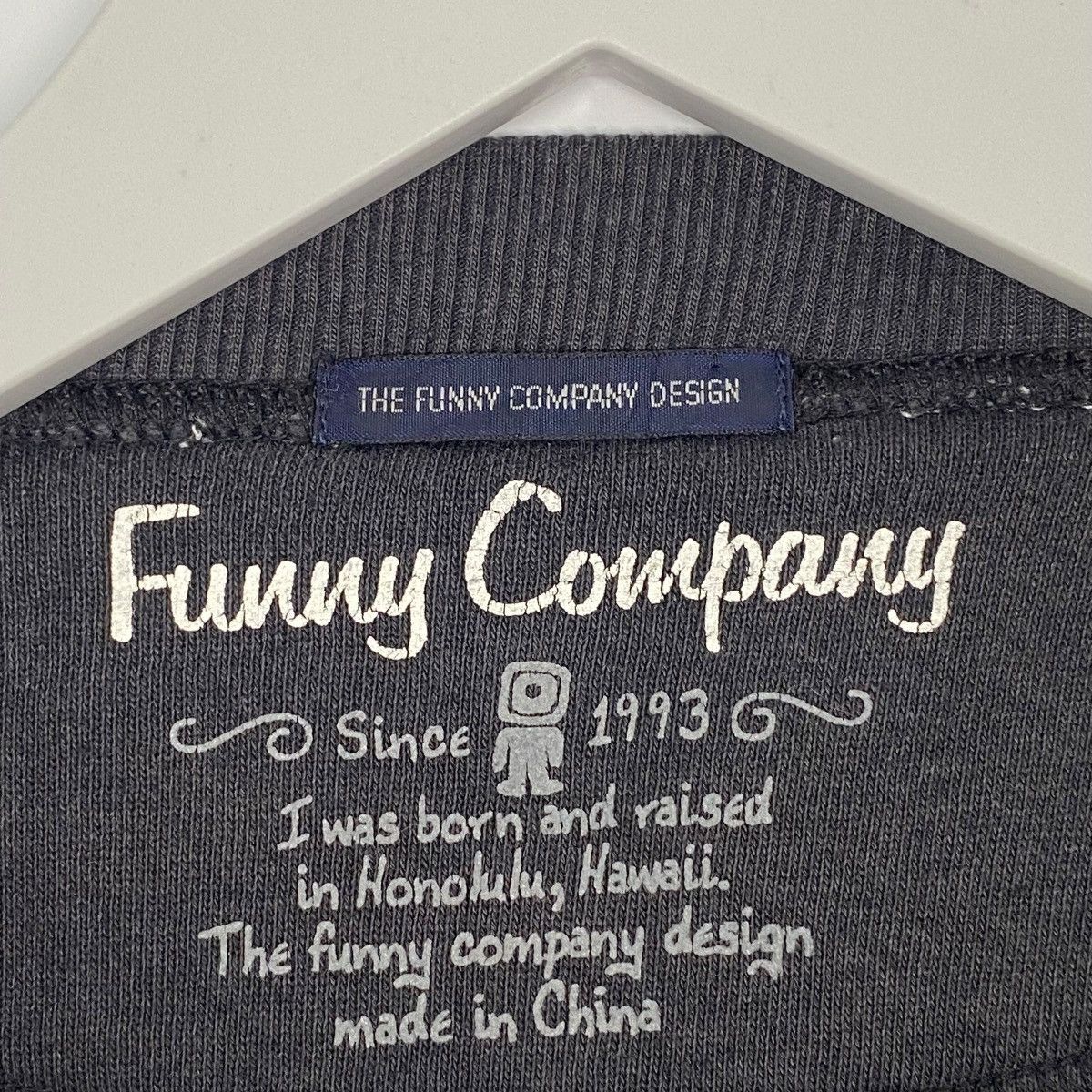 Other Vintage The Funny Company Design Sweatshirt Crewneck Black Size US L / EU 52-54 / 3 - 5 Thumbnail