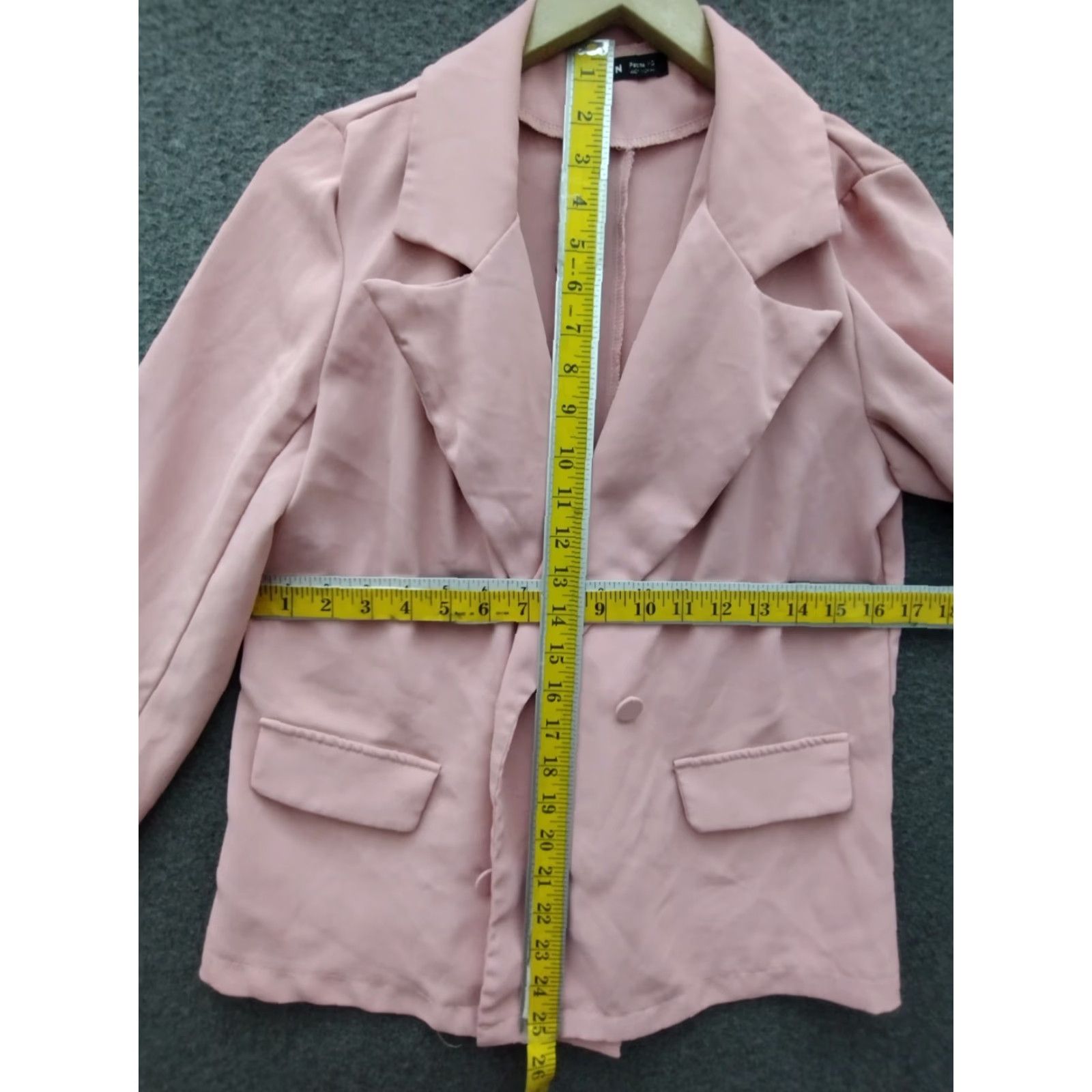 Shein Shein + MPH Collection Blazer Dress Set Pink M V-Neck Zip - 2 Piece Outfit Women Size M / US 6-8 / IT 42-44 - 4 Thumbnail