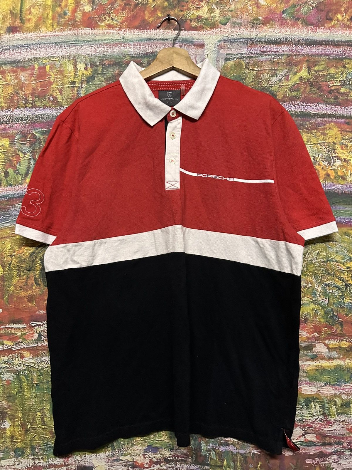 Porsche Design Porsche Men polo shirt xl Size US XL / EU 56 / 4 - 3 Thumbnail