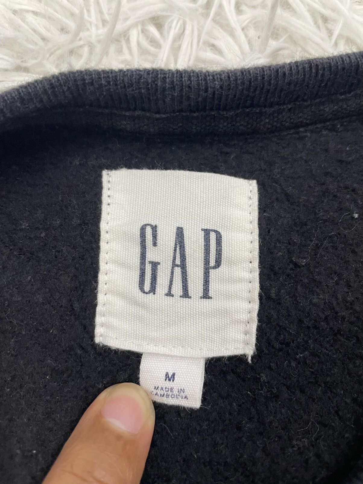 Gap Gap Arch Crew True Black Sweatshirt Size US M / EU 48-50 / 2 - 7 Thumbnail