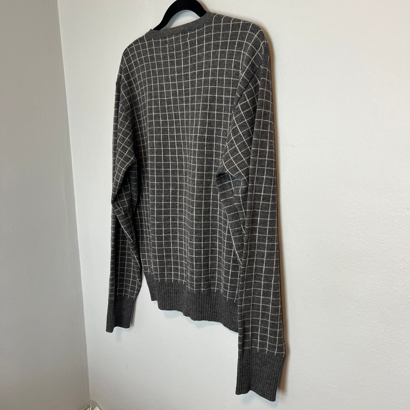 Polo Ralph Lauren Polo Golf Ralph Lauren Wool Gray Plaid Sweater Mens Size M Size US M / EU 48-50 / 2 - 11 Thumbnail