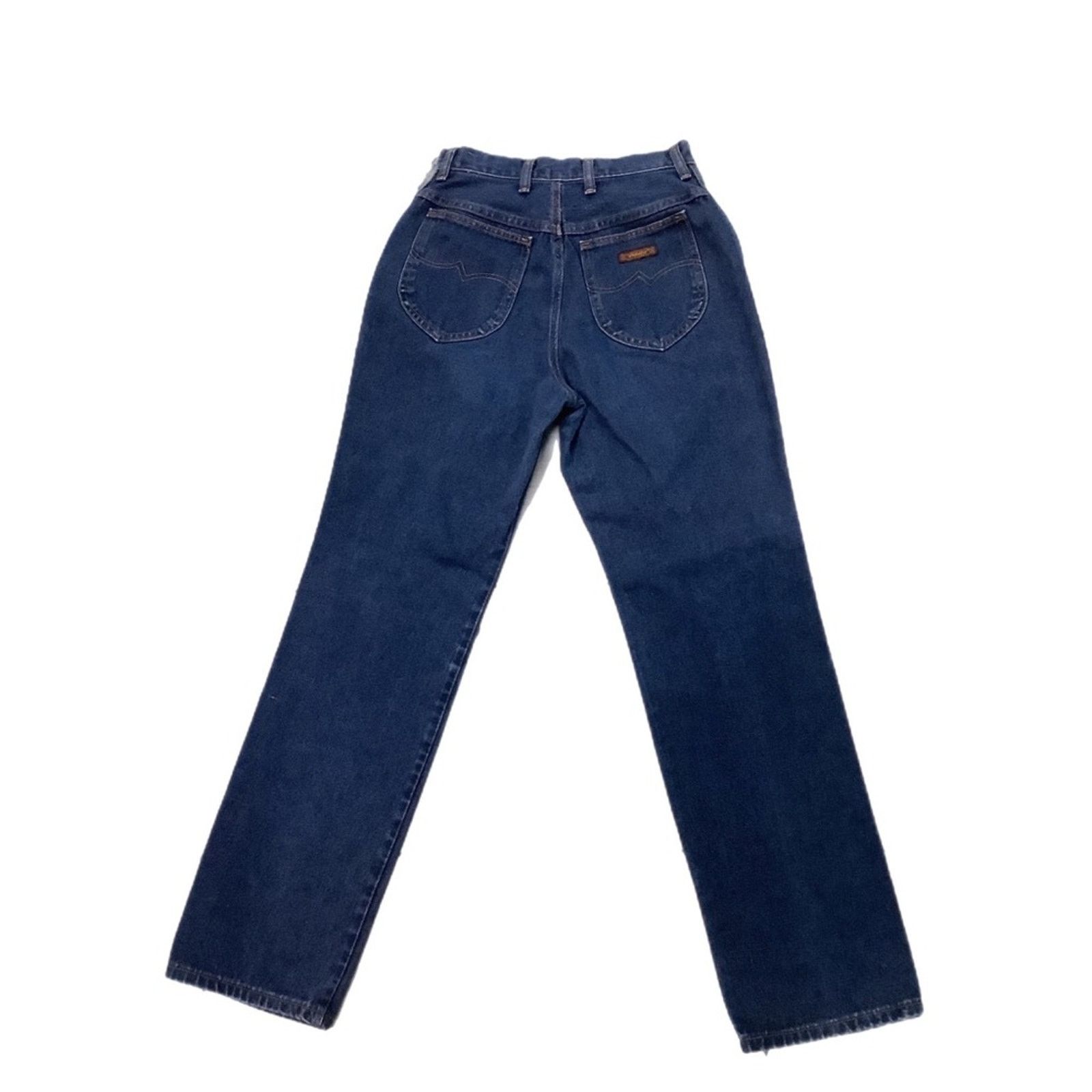 Wrangler Vintage 80s Wrangler high waist straight leg jeans Size US 26 / EU 42 - 2 Thumbnail