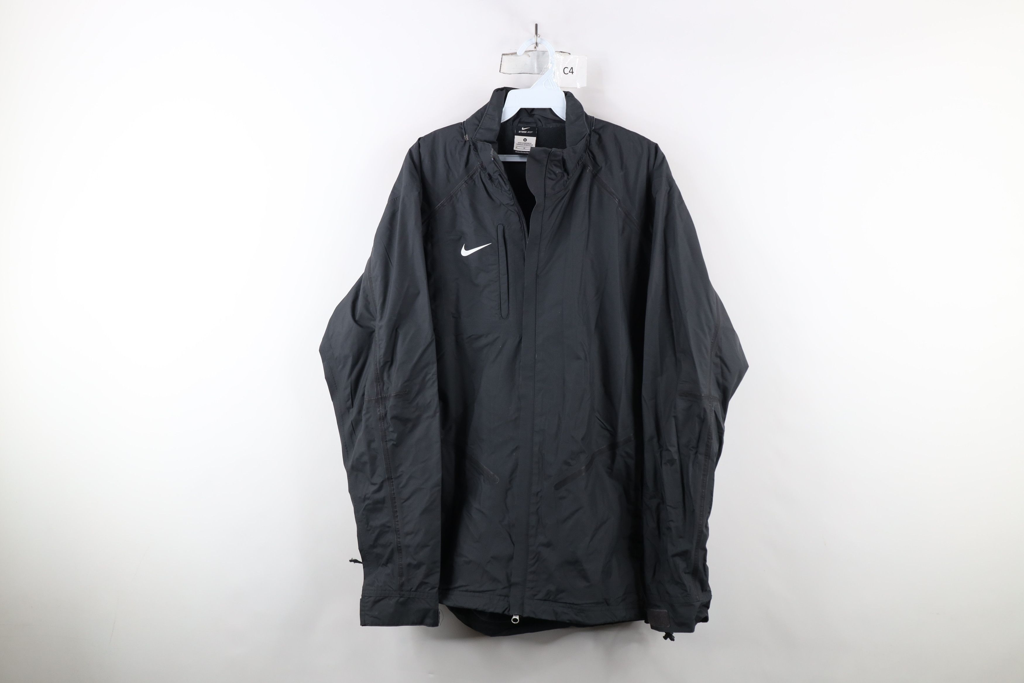 Nike × Vintage NIke Storm Fit Lined Waterproof Full Zip Rain Jacket Size US M / EU 48-50 / 2 - 1 Thumbnail