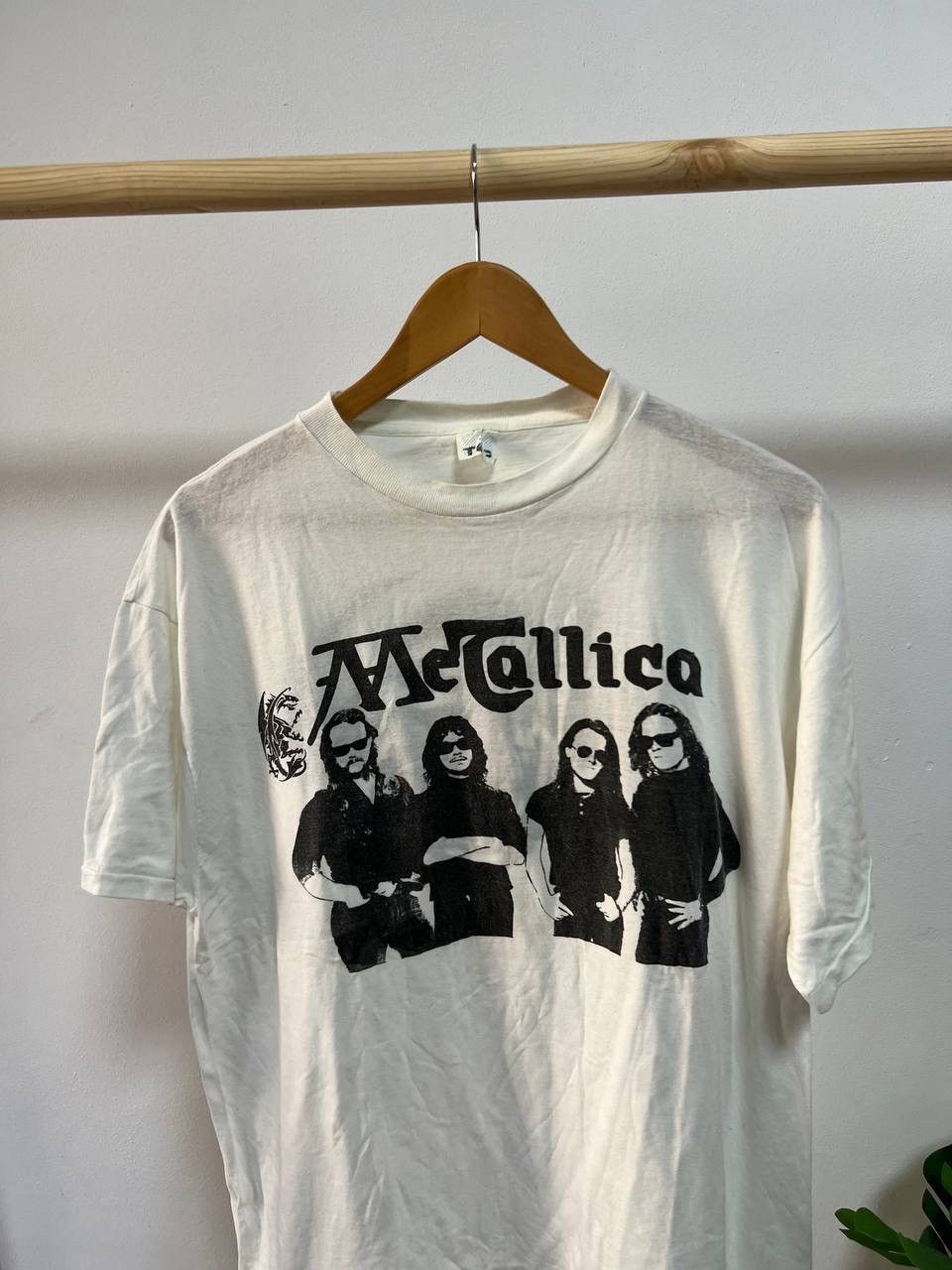 Band Tees × Metallica × Vintage 1999 Metallica Vintage T-Shirt Tee Europe tour Size US M / EU 48-50 / 2 - 3 Thumbnail