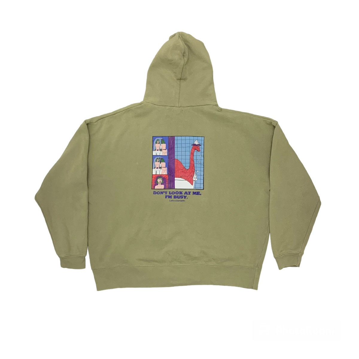 Japanese Brand Japanesebrand Freak Store Naked Girl Oversized Hoodie Size US M / EU 48-50 / 2 - 1 Thumbnail
