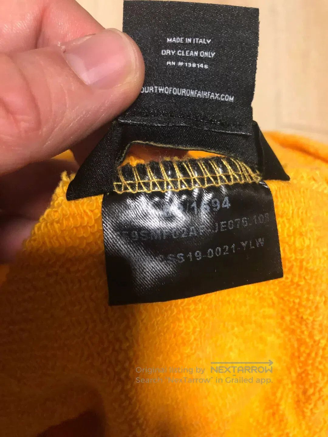 424 424 Hoodie Sweatshirt. Size US L / EU 52-54 / 3 - 5 Thumbnail