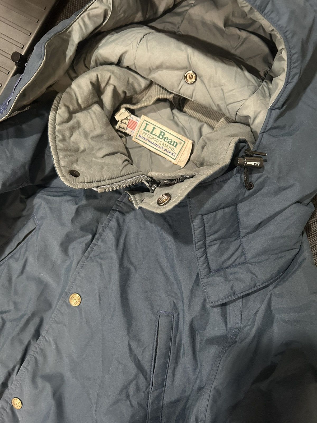 L.L. Bean Vtg ll bean Maine Warden gore tex down parka USA gorp style Size US M / EU 48-50 / 2 - 3 Thumbnail