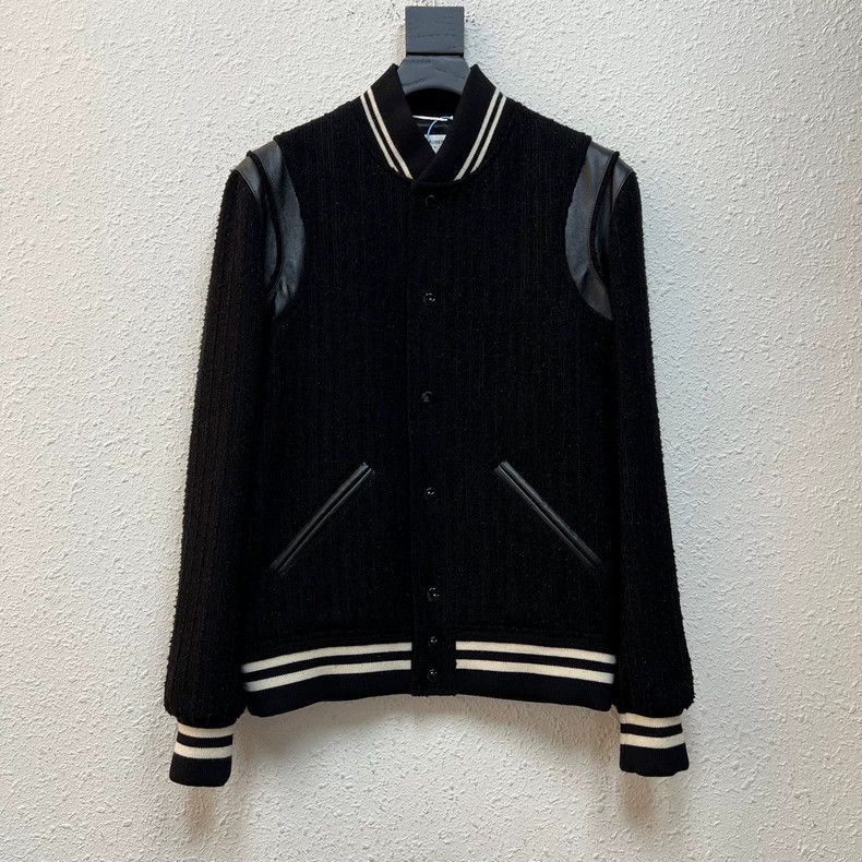 Saint Laurent Paris Saint Laurent Paris Classic baseball jacket-2506 Size US M / EU 48-50 / 2 - 1 Thumbnail