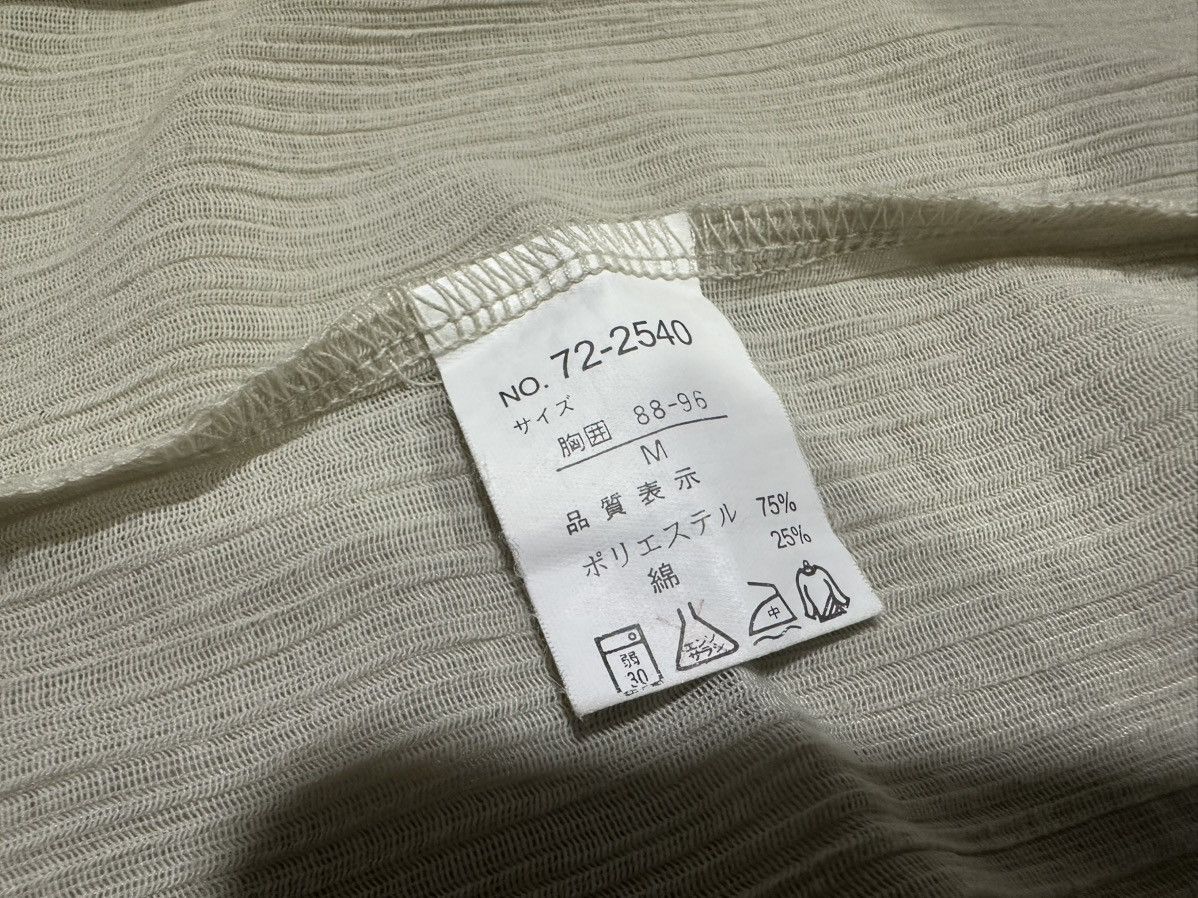 Japanese Brand 🔥Japanese Vintage Pleated Shirt Ss Issey Miyake Style Size US L / EU 52-54 / 3 - 4 Thumbnail