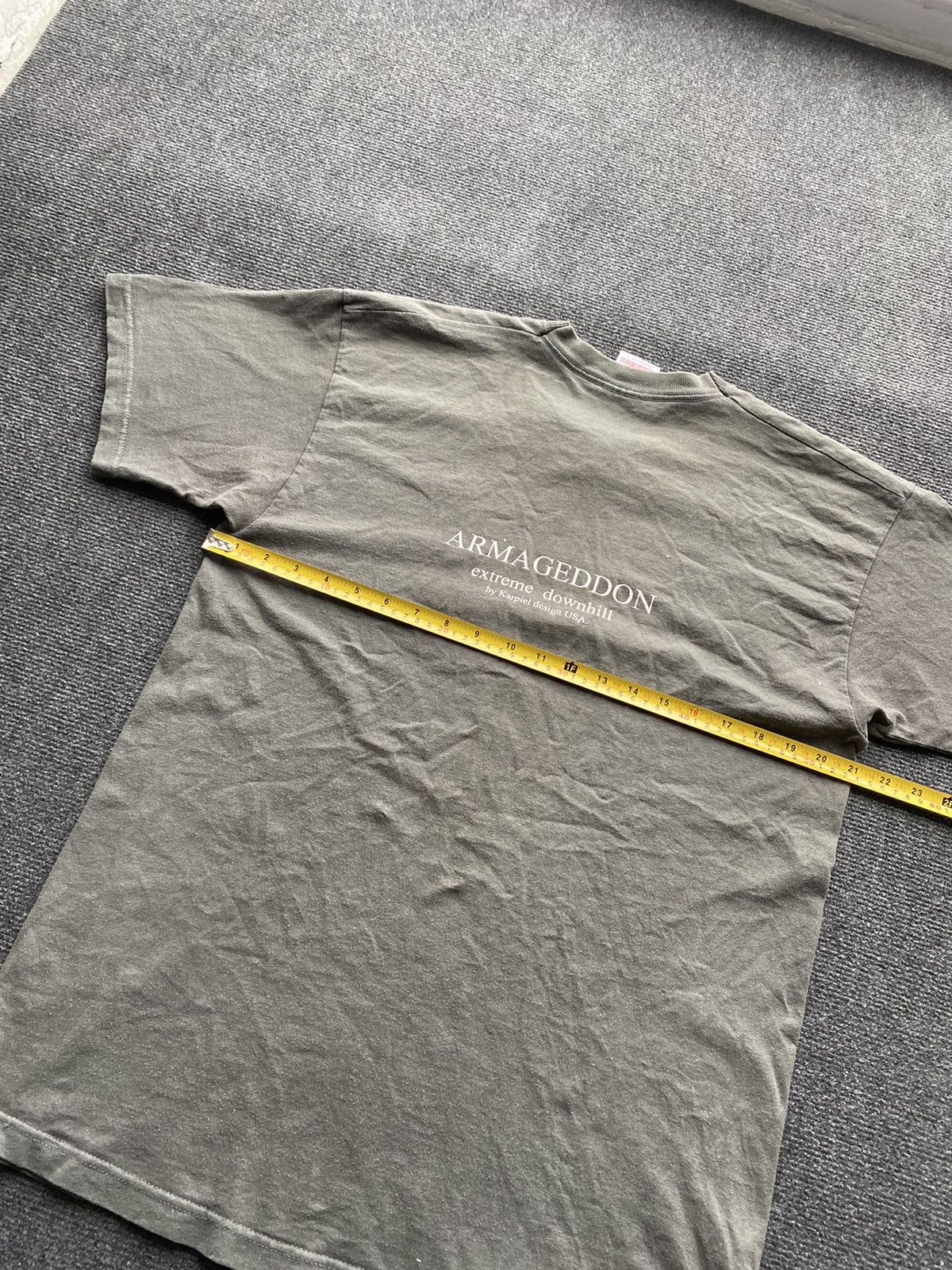 Fruit Of The Loom 🔥Karpiel armageddon downhill usa extreme mtb bike rare tee Size US L / EU 52-54 / 3 - 6 Thumbnail