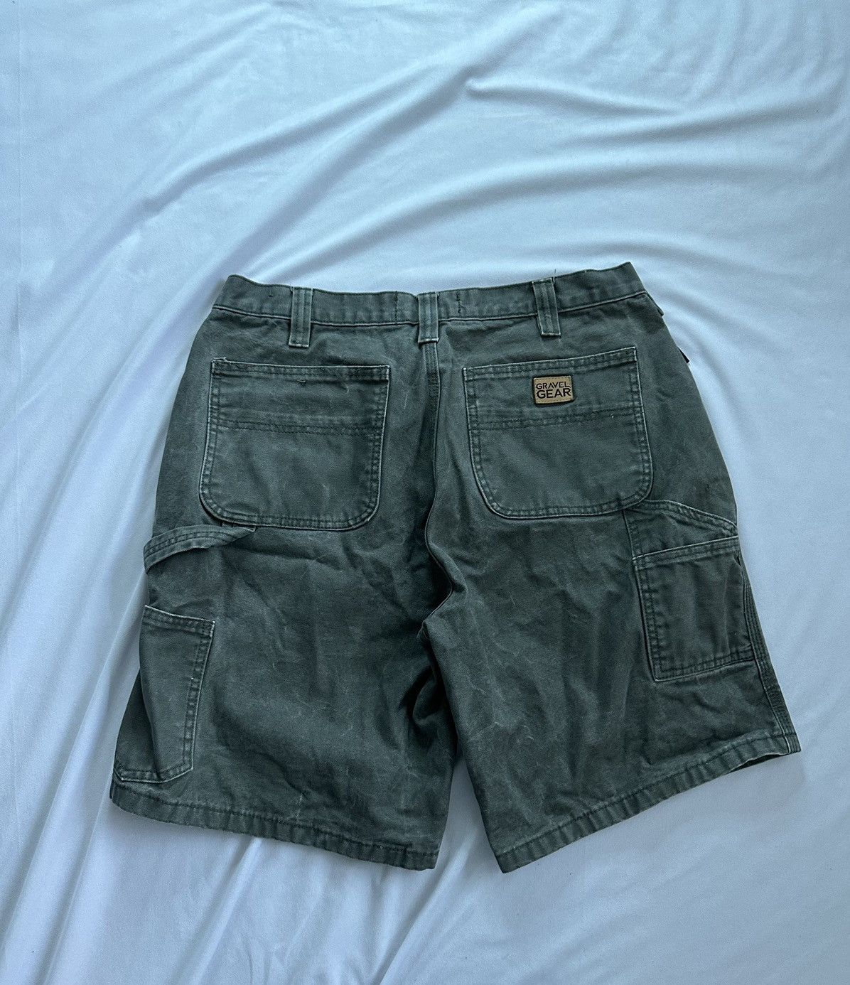 Vintage Vintage cargo green jorts | Grailed