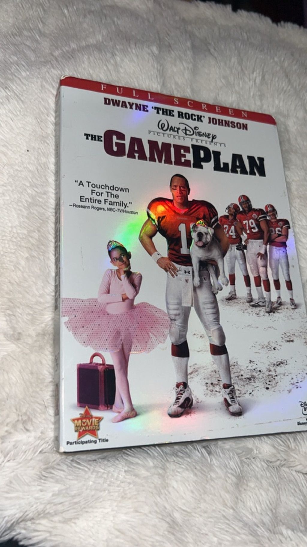 Other Unisex Disney The Game Plan Full Screen DVD White Red Size US S / EU 44-46 / 1 - 1 Thumbnail