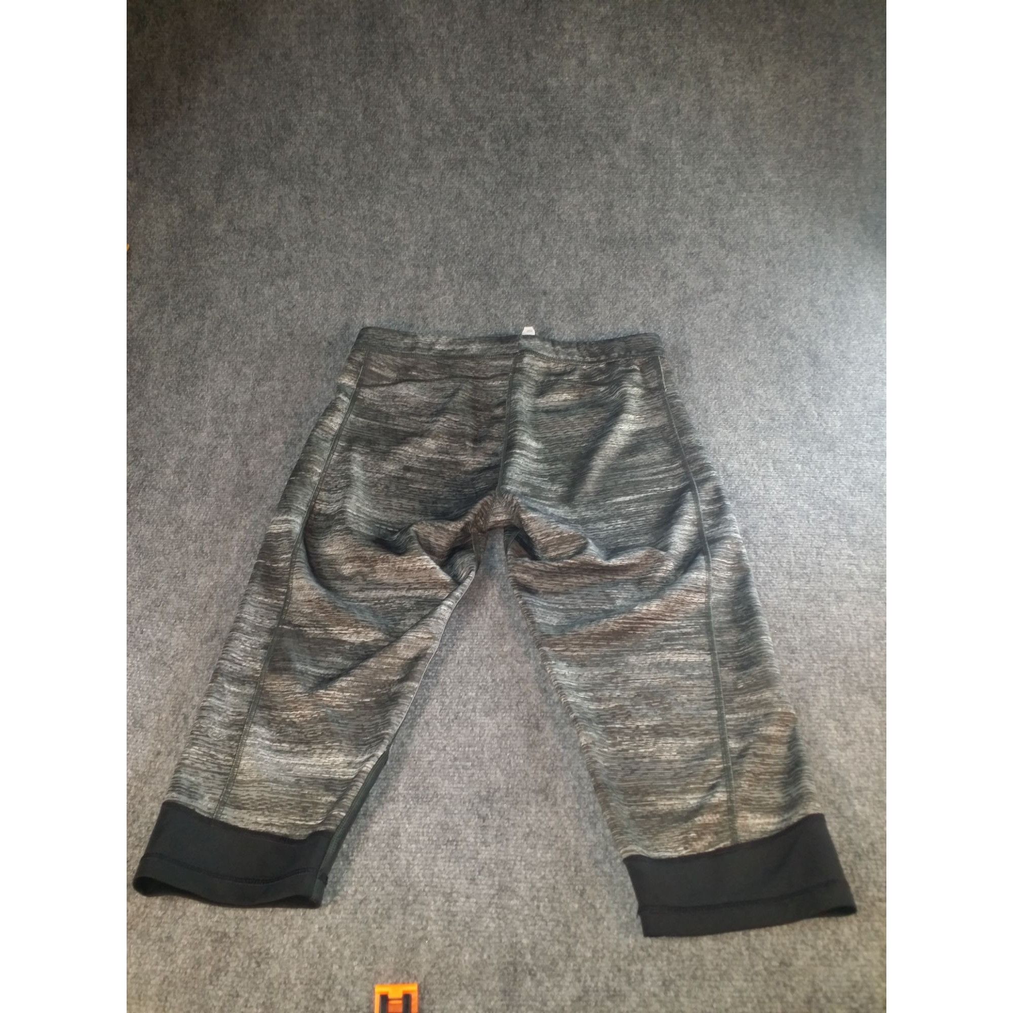 Adidas Adidas Techfit Athletic Capri Leggings Women Sz L Black Prin Size 38" / US 16 / IT 52 - 8 Thumbnail