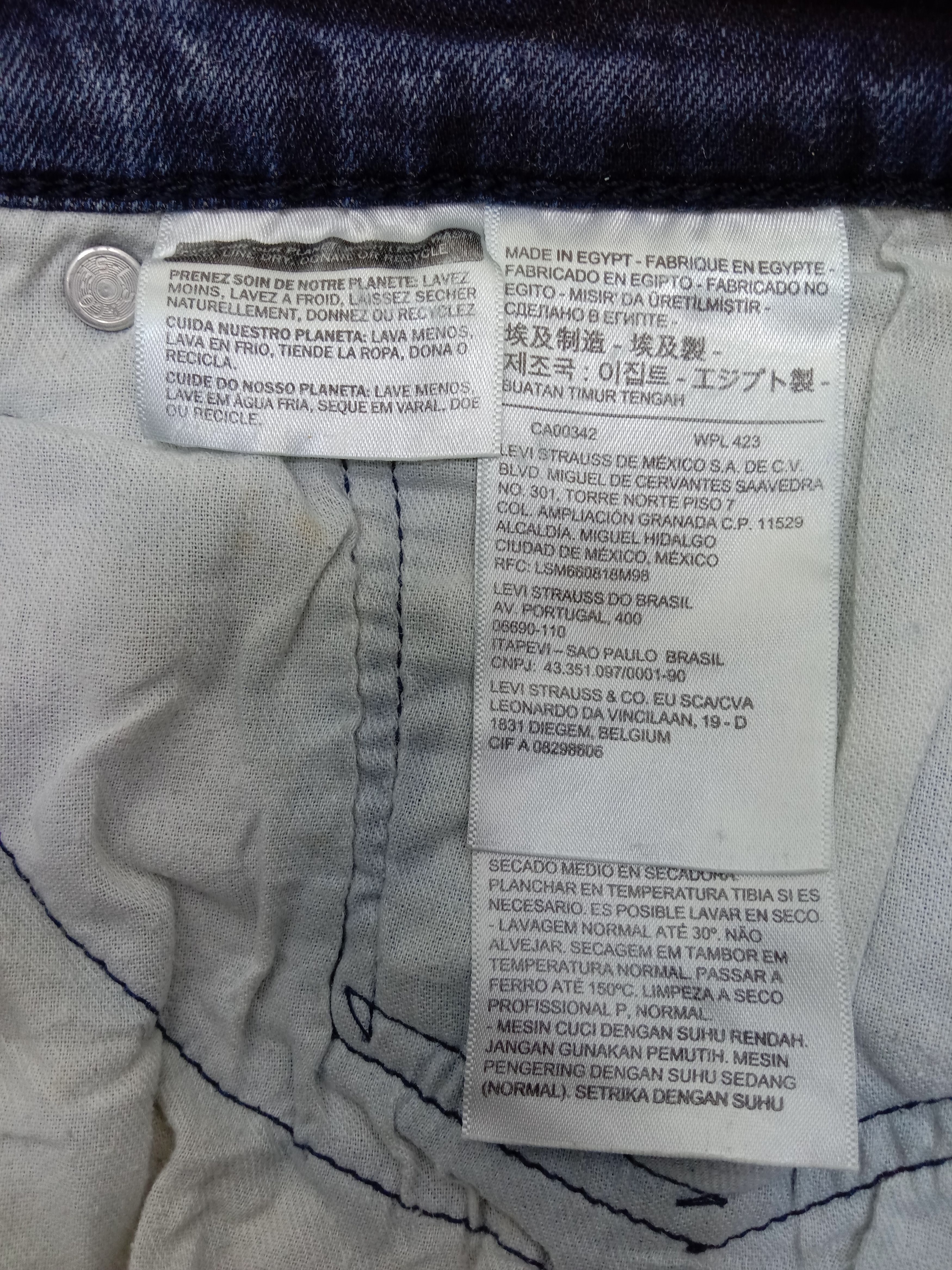 Levi's Vintage Levi's 514 Jeans Slim Straight Distressed Denim Size US 34 / EU 50 - 13 Thumbnail