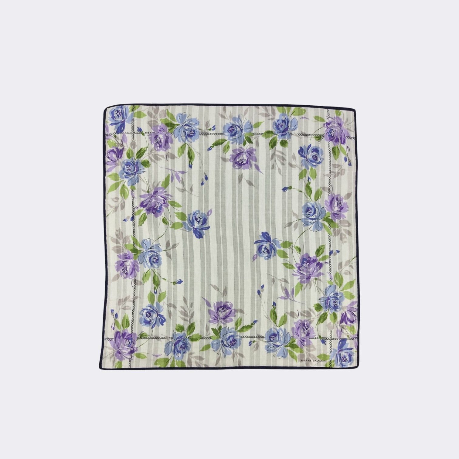 Pierre Balmain Vintage Pierre Balmain Handkerchief Neckerchief H390M Size ONE SIZE - 2 Thumbnail