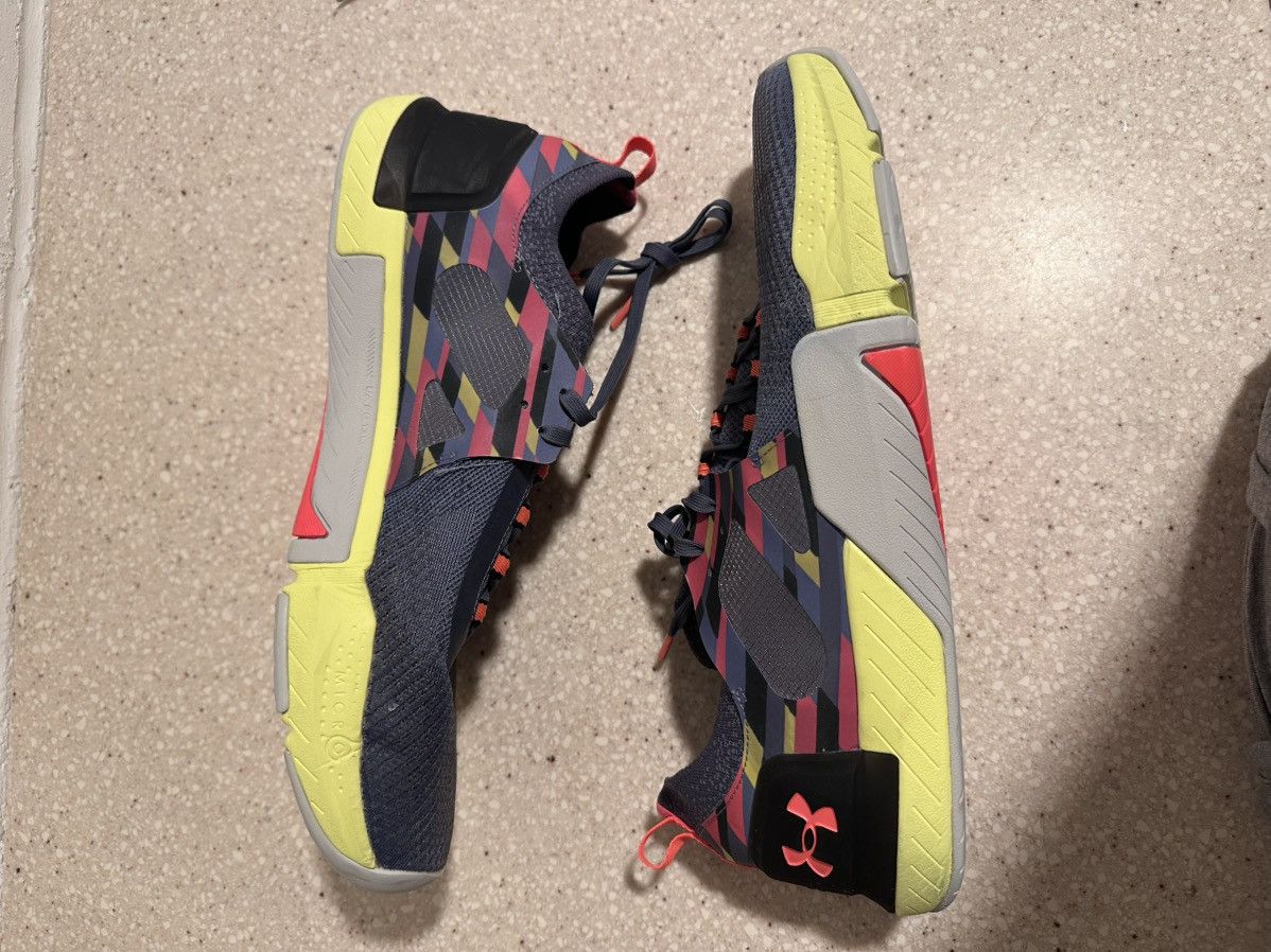 Under Armour Under Armour TriBase Reign 4 Pro Amp Purple & Yellow Ray Size US 14 / EU 47 - 10 Thumbnail