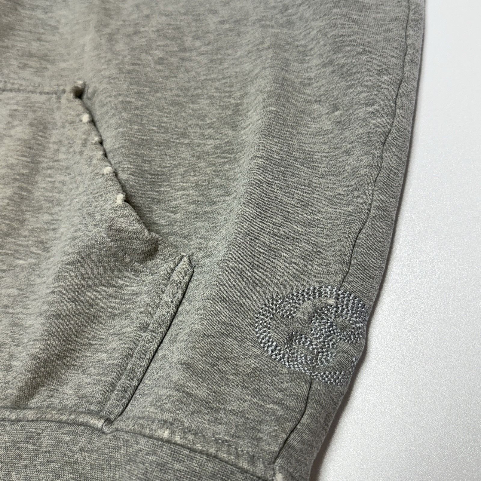 Anchor Blue Vintage Anchor Blue Hoodie Sweatshirt Mens L Gray Y2K Surf S Size US L / EU 52-54 / 3 - 7 Thumbnail