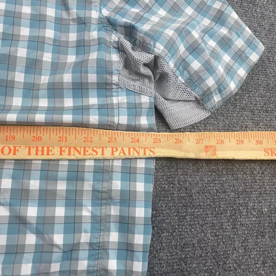 Rei REI Shirt Men's Gingham Vented Button Up Hiking XL Size US XL / EU 56 / 4 - 5 Thumbnail