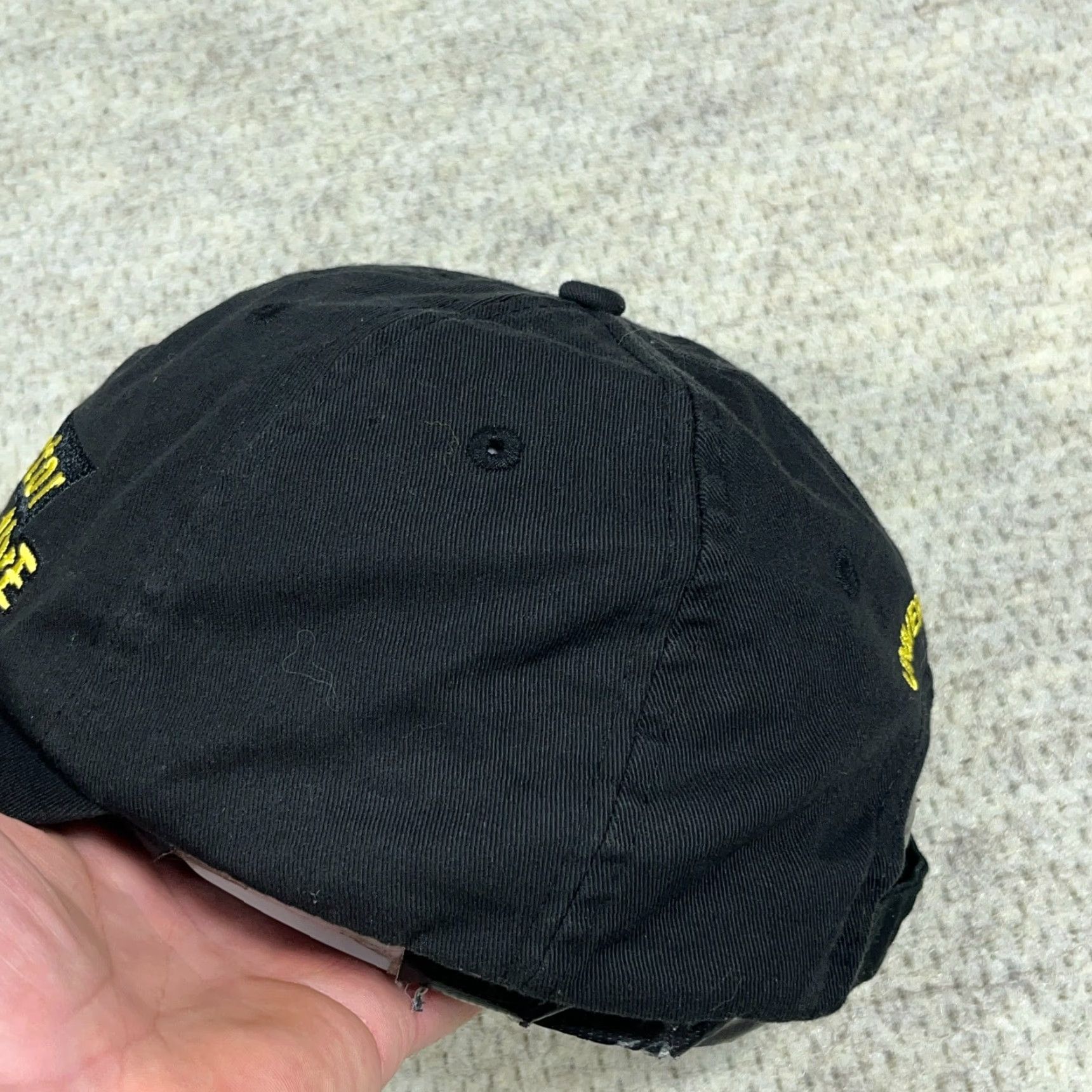 Vintage VINTAGE Fear Factor Live Hat Cap Strap Back Black Universal Studios Dad Adult Size ONE SIZE - 4 Thumbnail