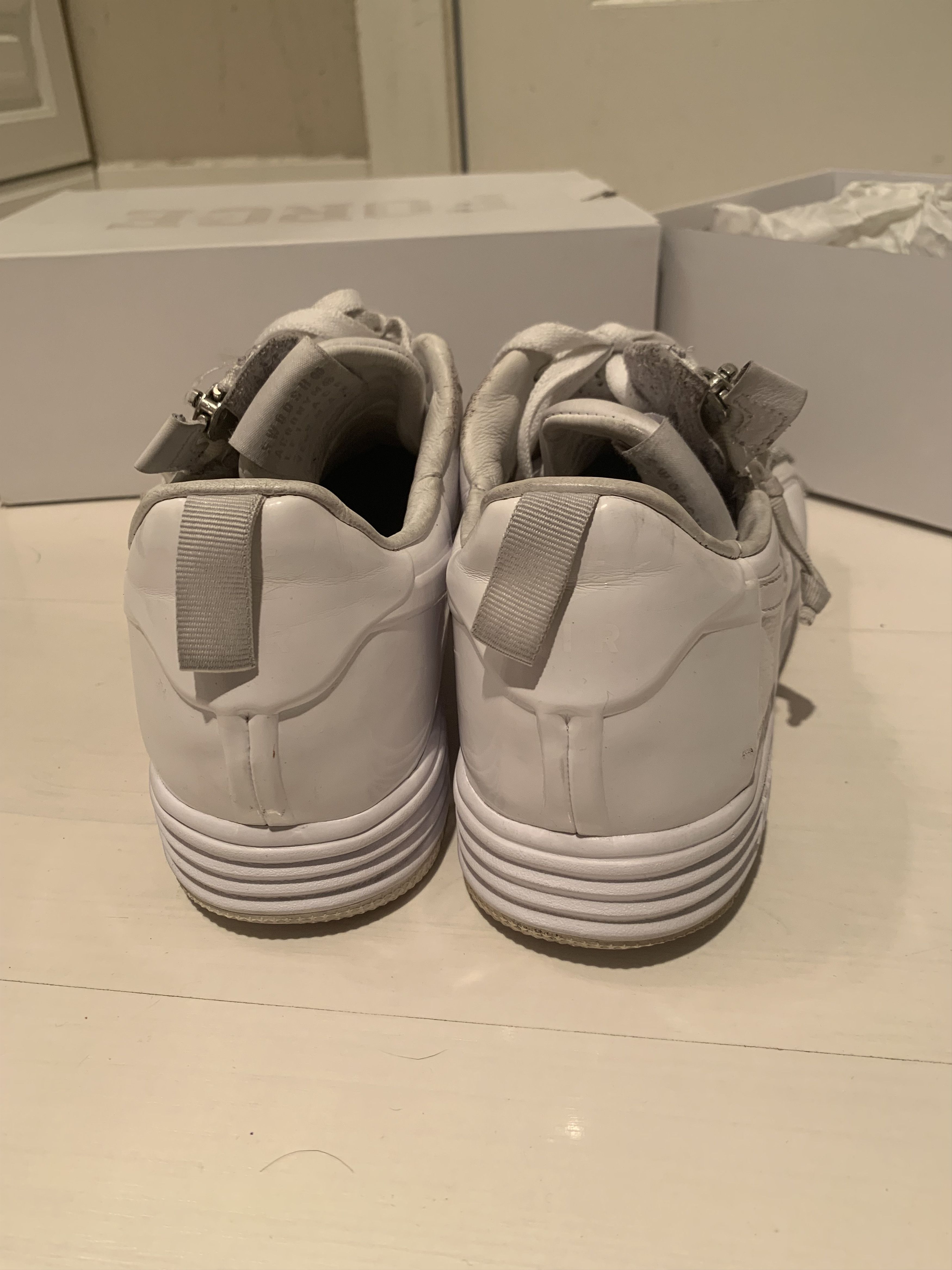 Acronym × Nike Nike x Acronym Lunar Force 1 White 10.5 US Size US 10.5 / EU 43-44 - 4 Thumbnail