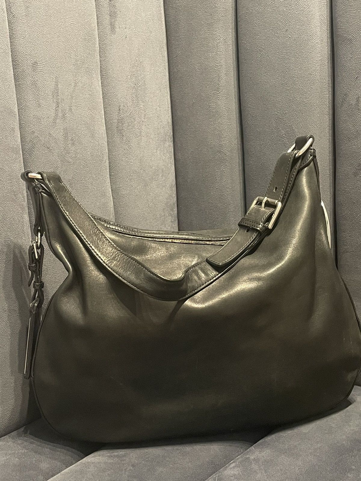 Ralph Lauren Ralph Lauren Shoulder Bag Leather Black women's Size ONE SIZE - 23 Thumbnail