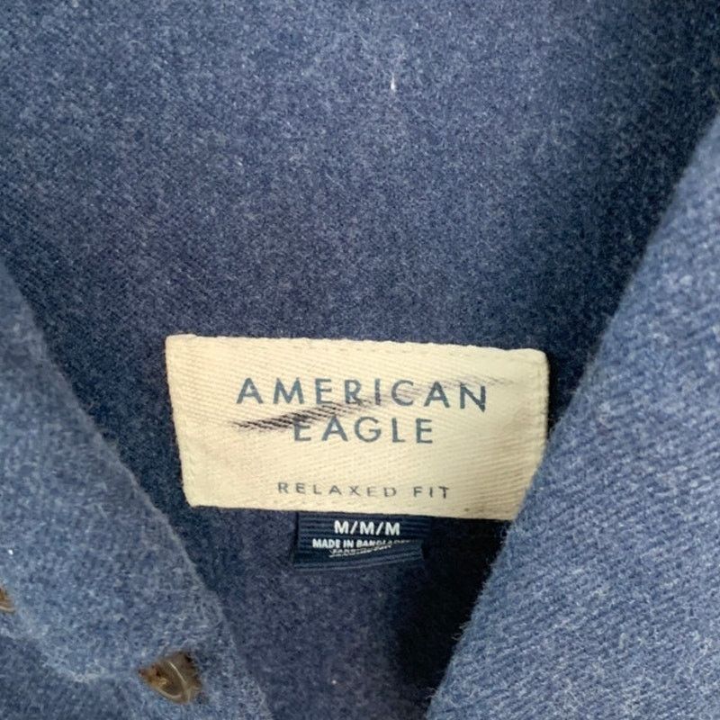 American Eagle Outfitters New American Eagle Mens Medium Warm Collared Shirt Size US M / EU 48-50 / 2 - 3 Thumbnail