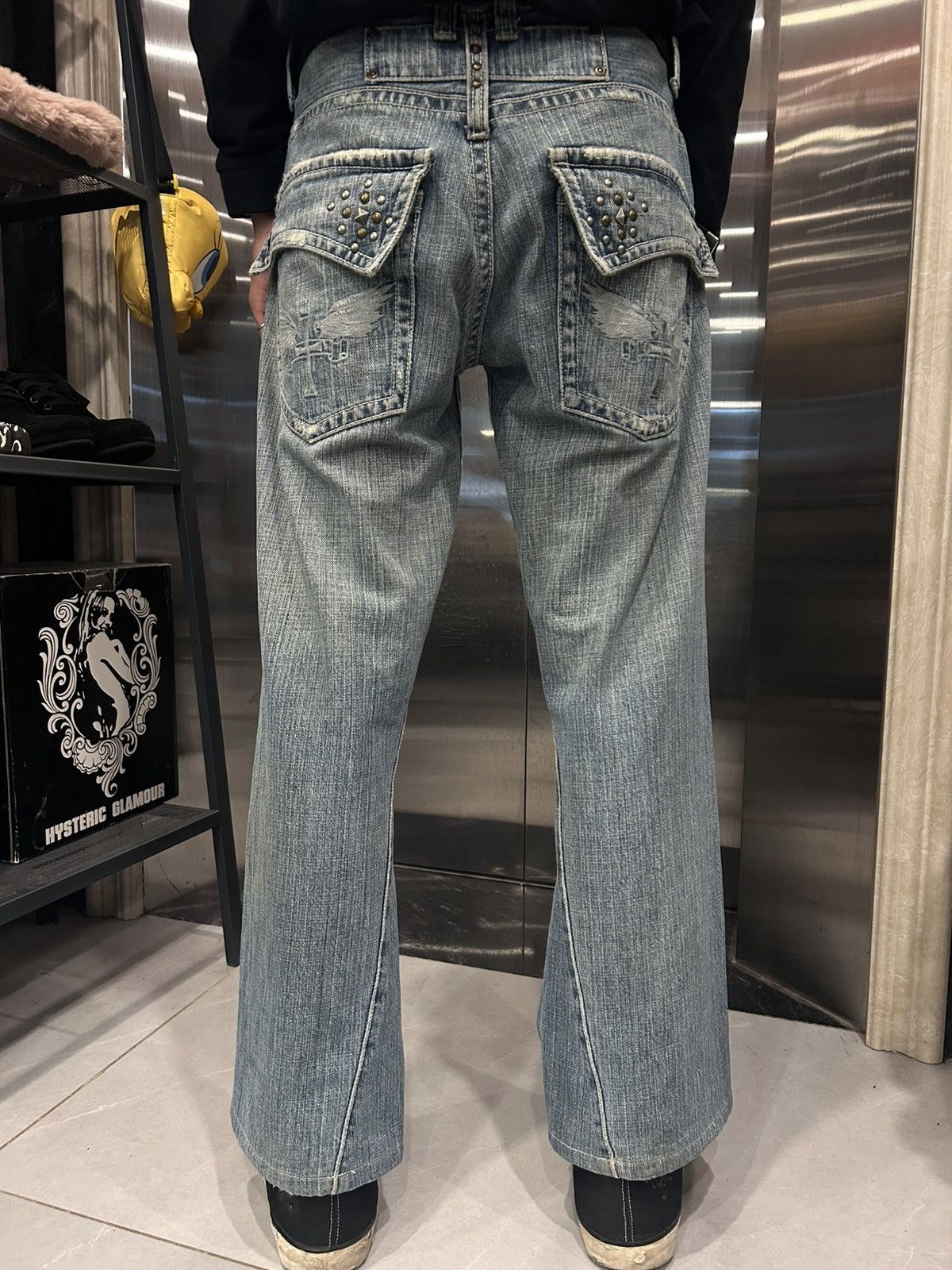If Six Was Nine Ultimax Bootcut Jeans Size US 30 / EU 46 - 1 Thumbnail