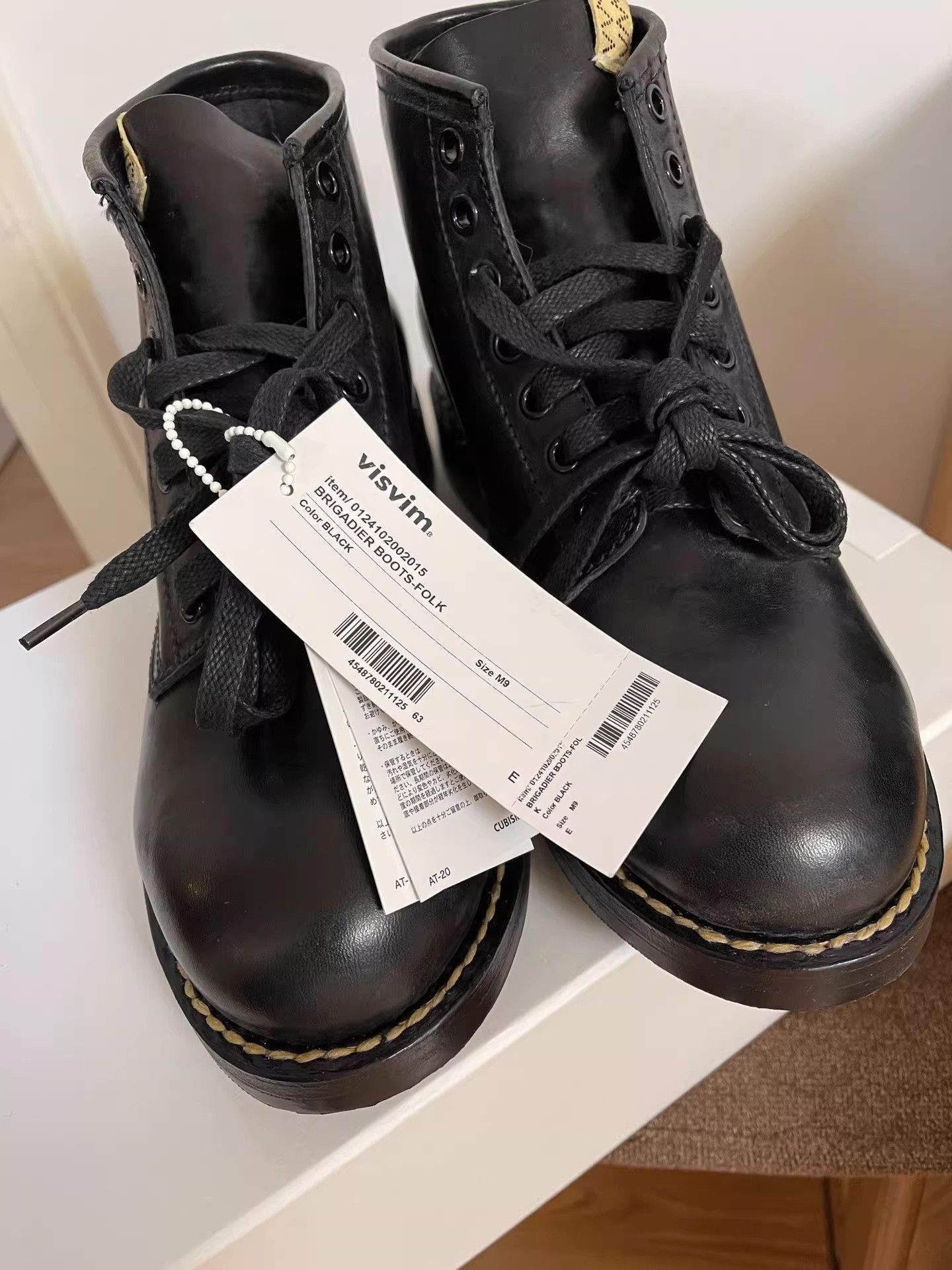 Visvim VisVim Black Brigadier-Folk Boots Size US 9 / EU 42 - 3 Thumbnail