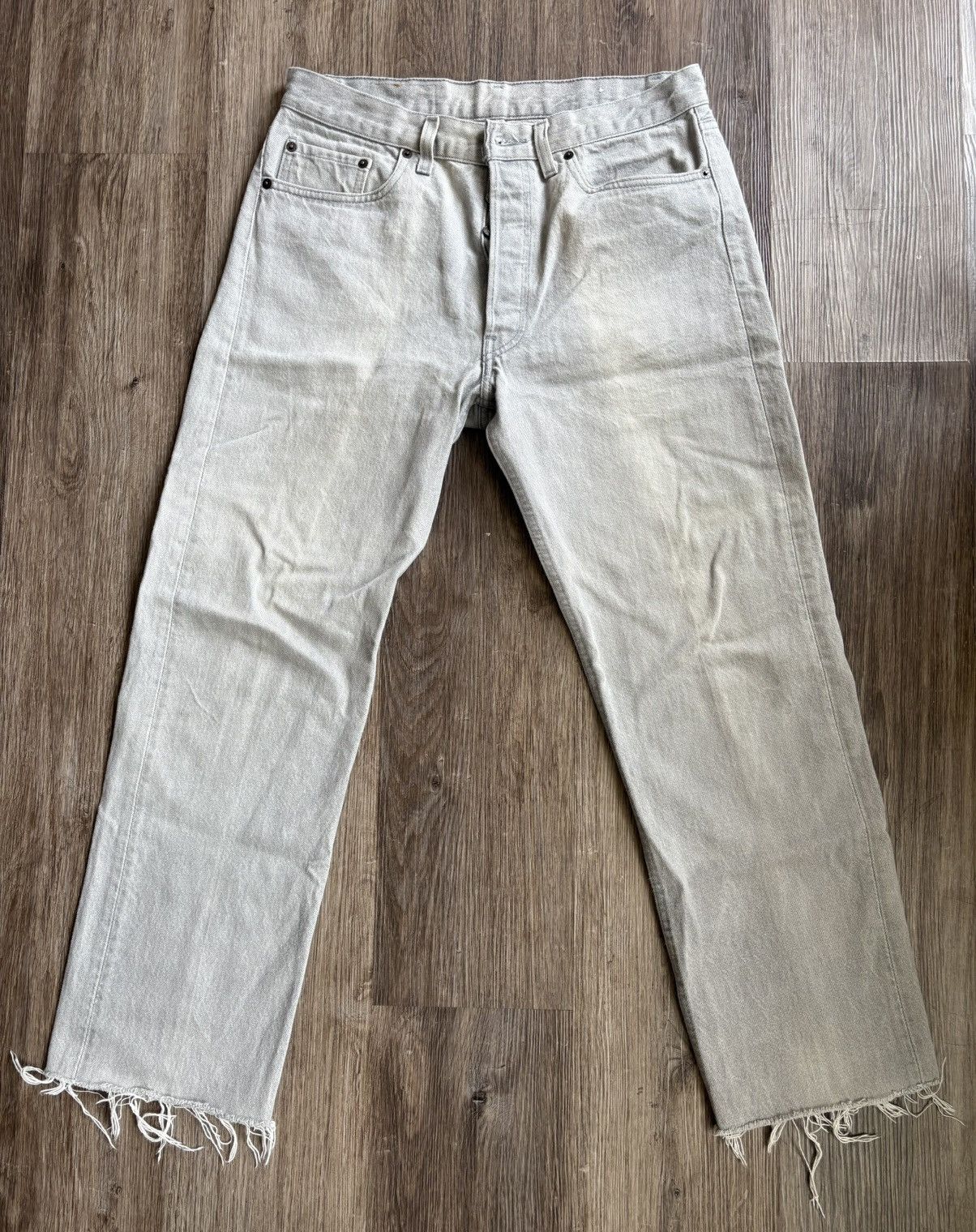 Levi's Silver 501 Chopped Size US 31 - 1 Thumbnail