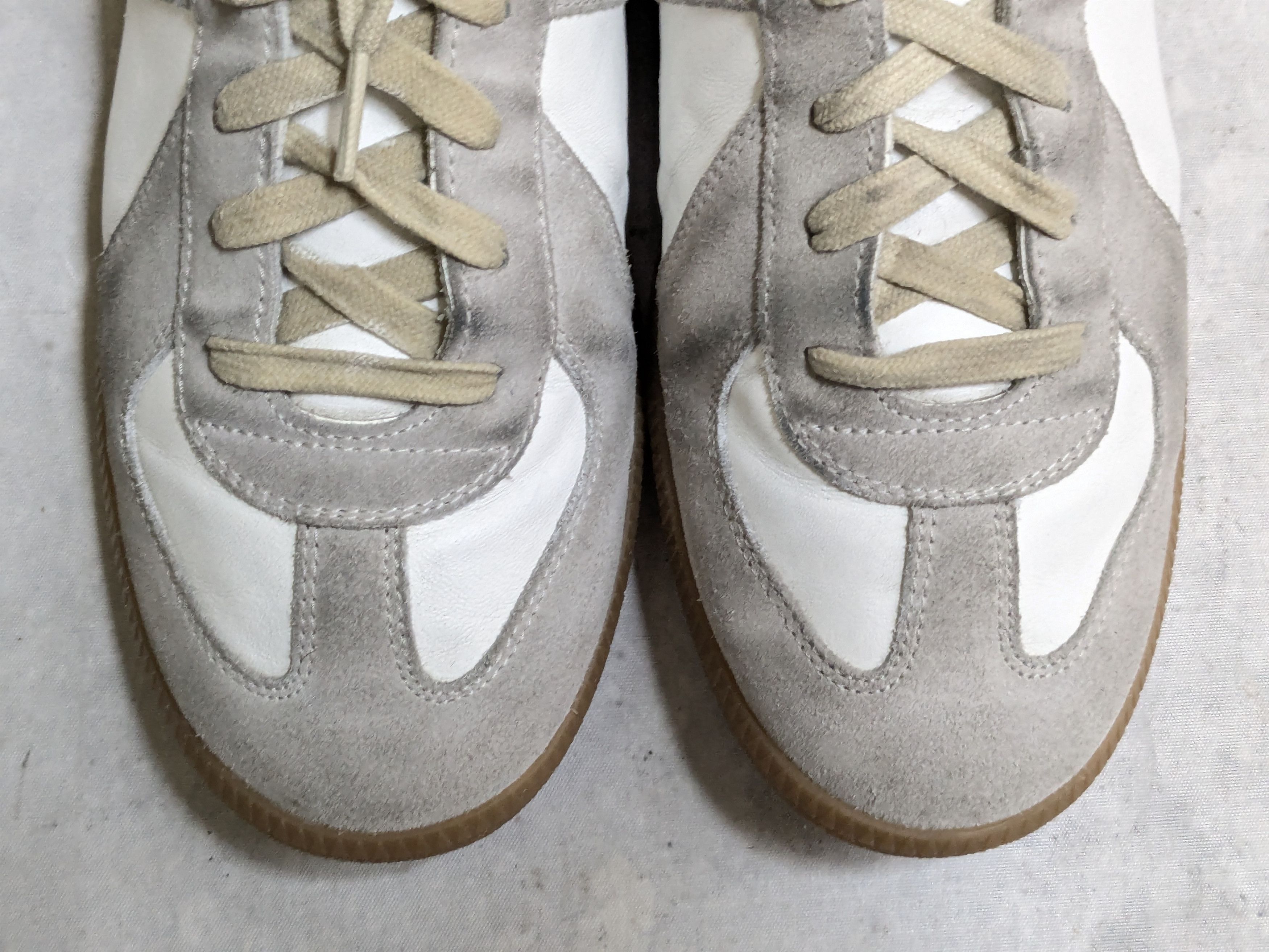 Maison Margiela Maison Margiela Replica Sneakers gat white gray 10.5 43.5 Size US 10.5 / EU 43-44 - 2 Thumbnail