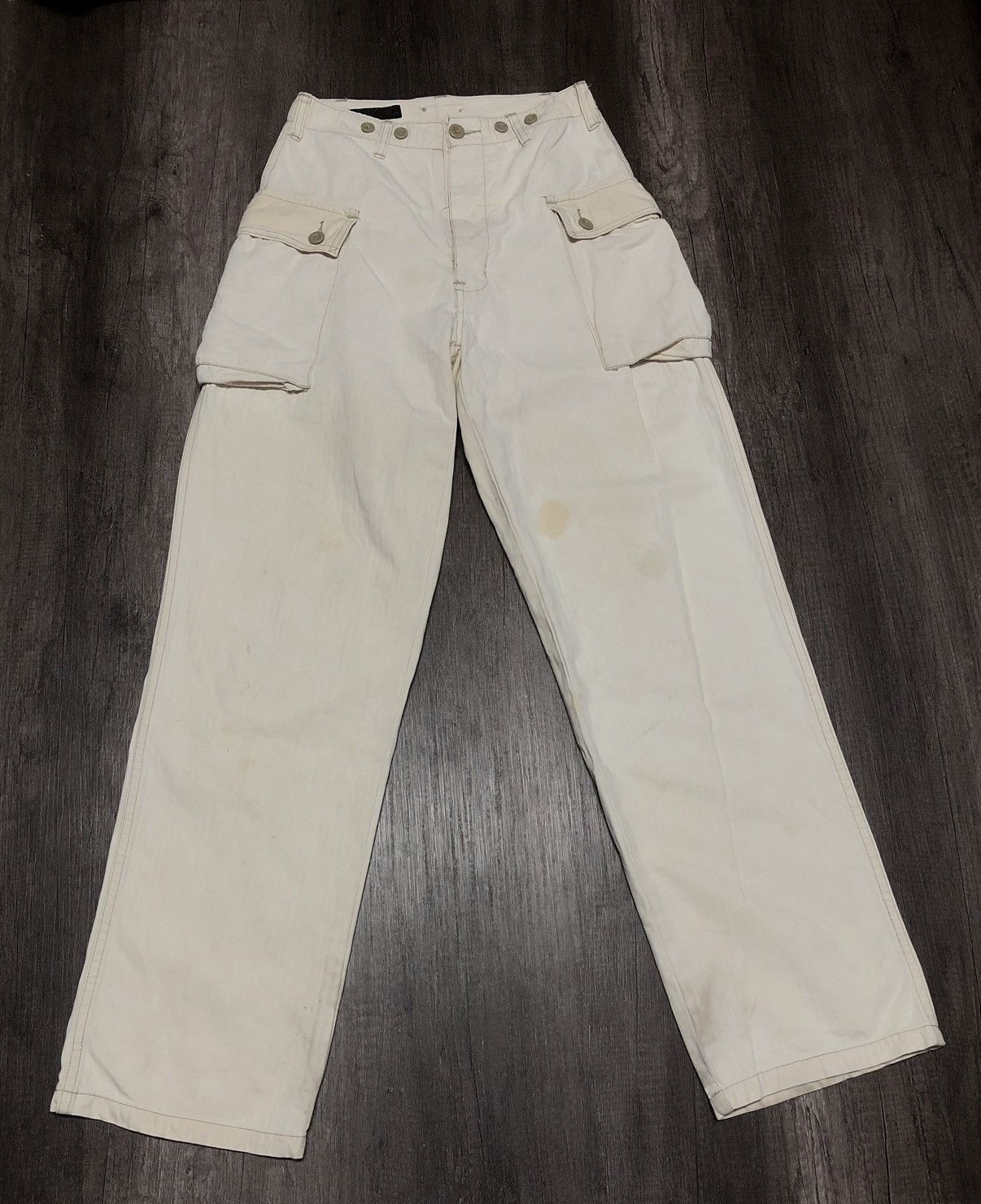 Vintage VINTAGE U.S.NAVY WDH 263 CARGO PANT Size US 27 - 3 Thumbnail