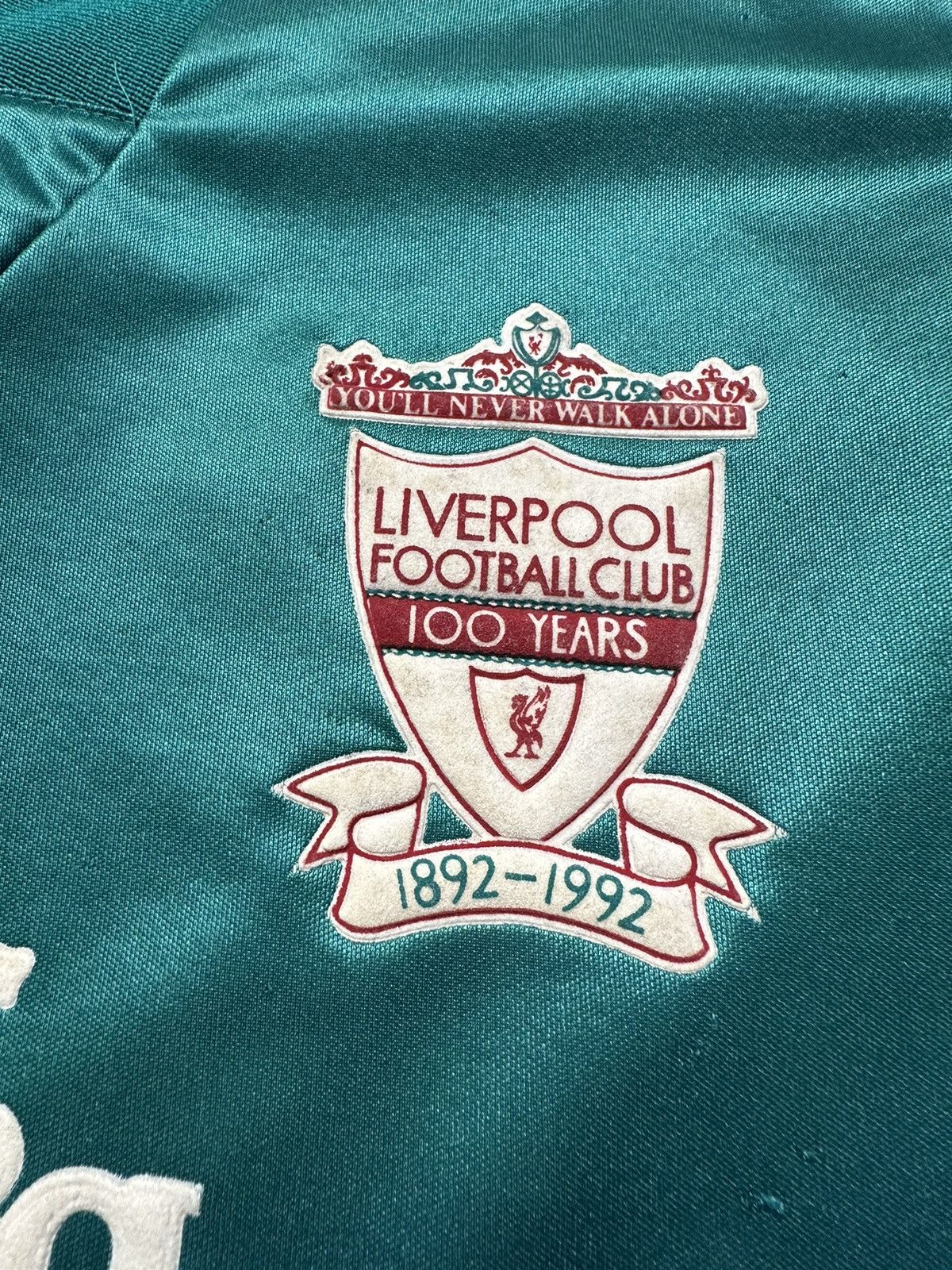 Adidas Vintage Liverpool soccer jersey adidas equipment 100 years Size US XS / EU 42 / 0 - 6 Thumbnail