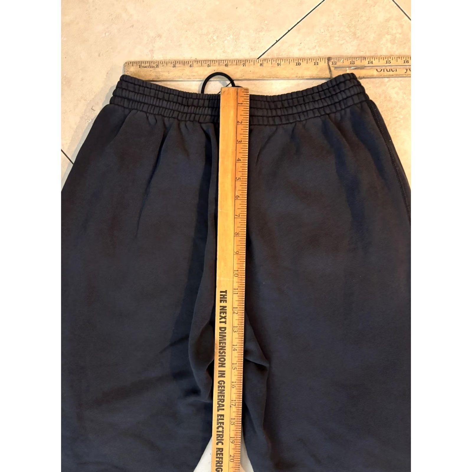 Jordan Brand VINTAGE? No • Jordan Pants Mens Medium Charcoal Fleece Joggers Sweatpants Jumpman Logo Nike Size US 31 - 6 Thumbnail