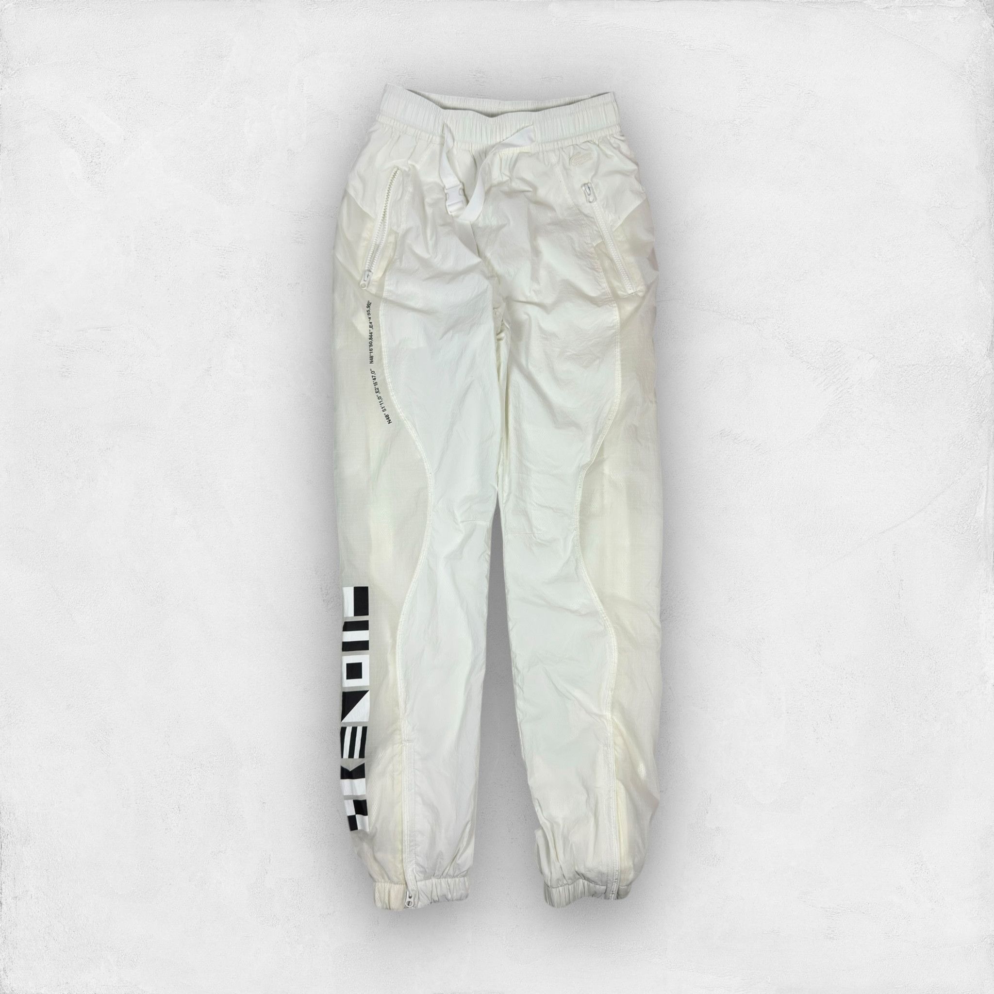 Lacoste Lacoste Women's White Mesh Lined Asymmetric Switch Tracksuit Size XS / US 0-2 / IT 36-38 - 13 Thumbnail