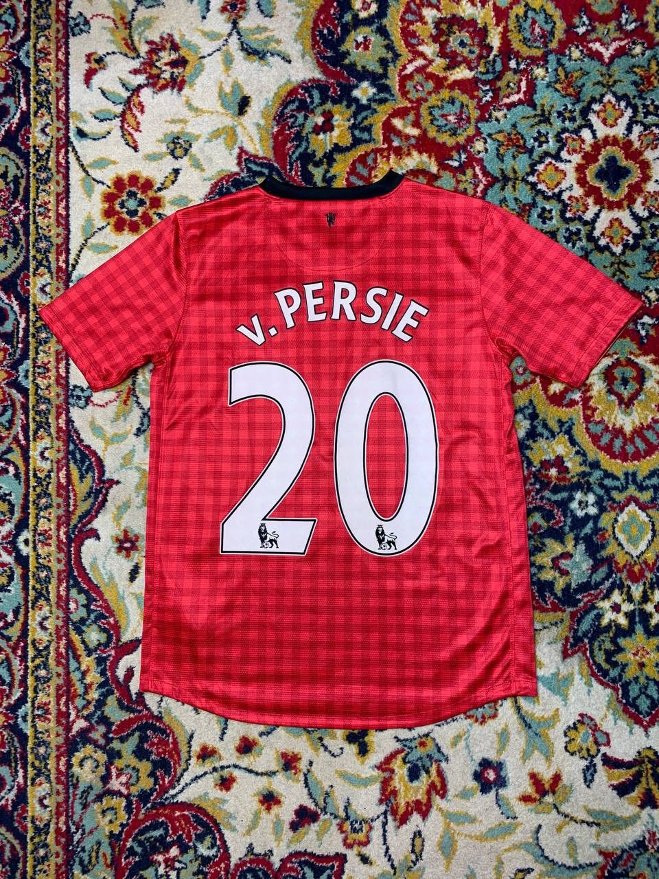 Nike MANCHESTER UNITED 2012-13 ORIGINAL SOCCER SHIRT 479278-623 Size US S / EU 44-46 / 1 - 2 Thumbnail