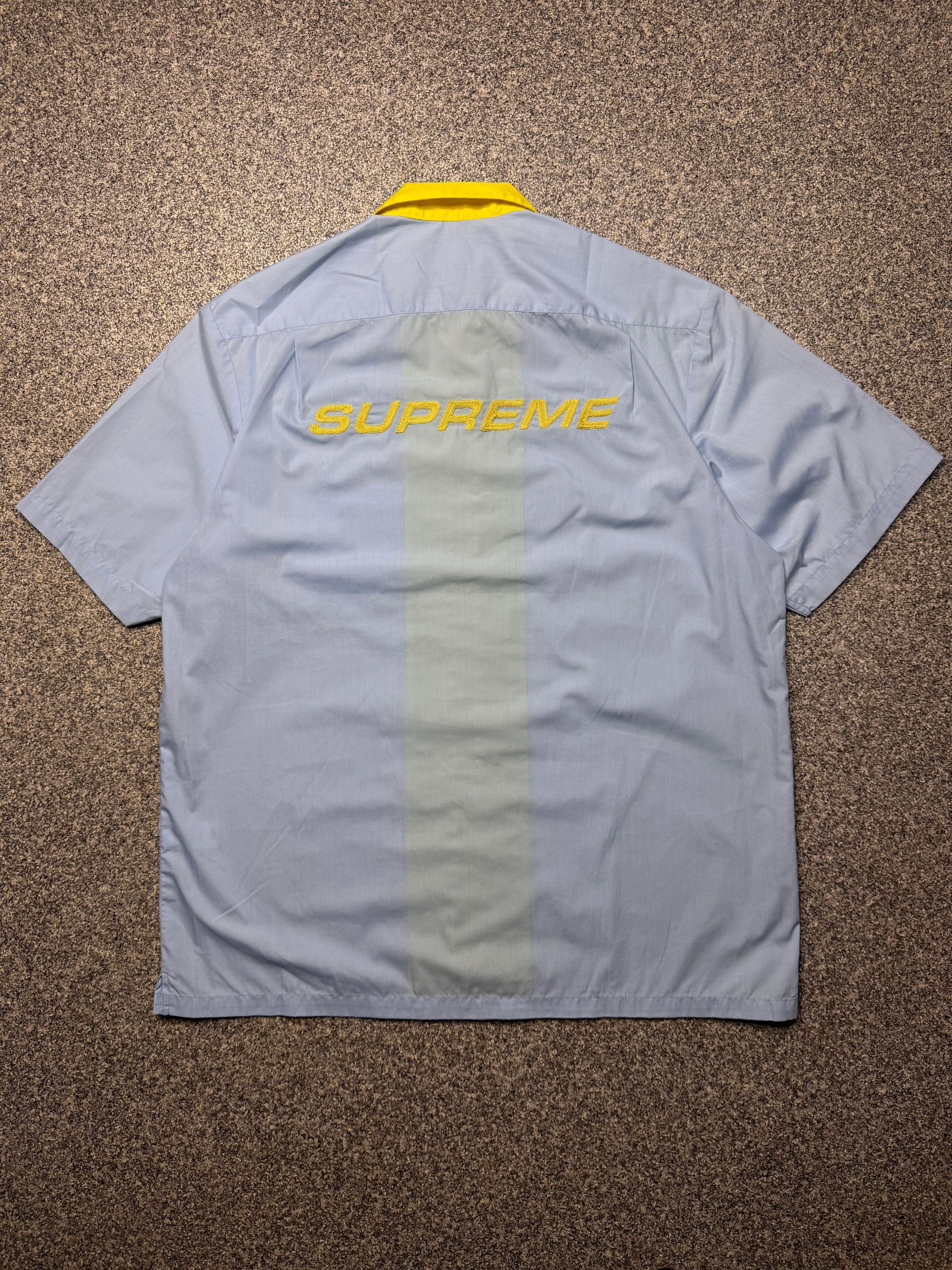 Supreme Bowling Zip S/S Shirt Size US L / EU 52-54 / 3 - 2 Thumbnail