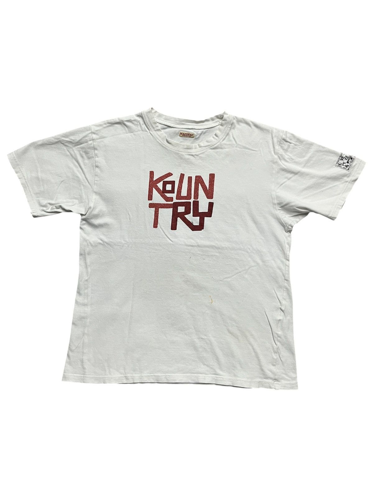 Kapital Kapital KOUNTRY HARDBALL Football T-Shirt | Grailed