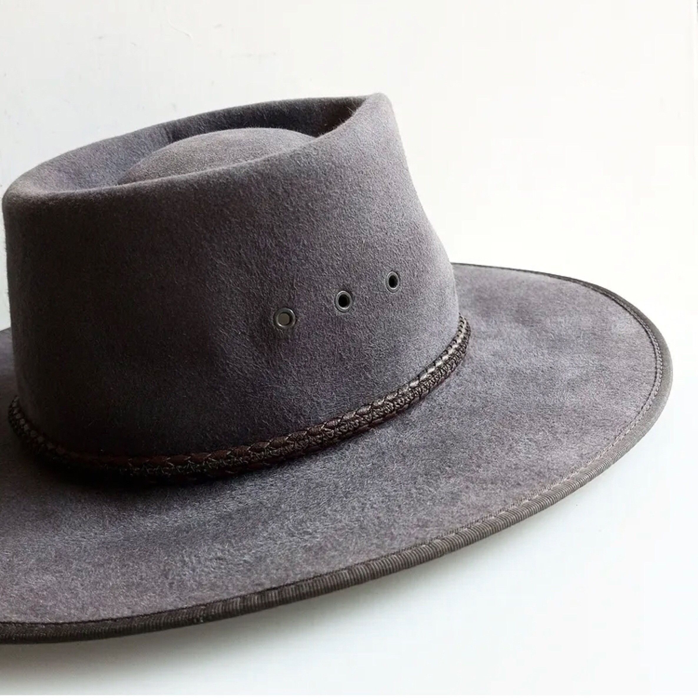Vintage Vintage Cowboy AKUBRA Imperial Quality Made In Australia Size ONE SIZE - 9 Thumbnail