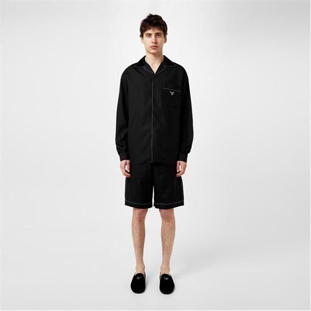 Prada PRADA Silk Shirt Mens Size US M / EU 48-50 / 2 - 5 Thumbnail