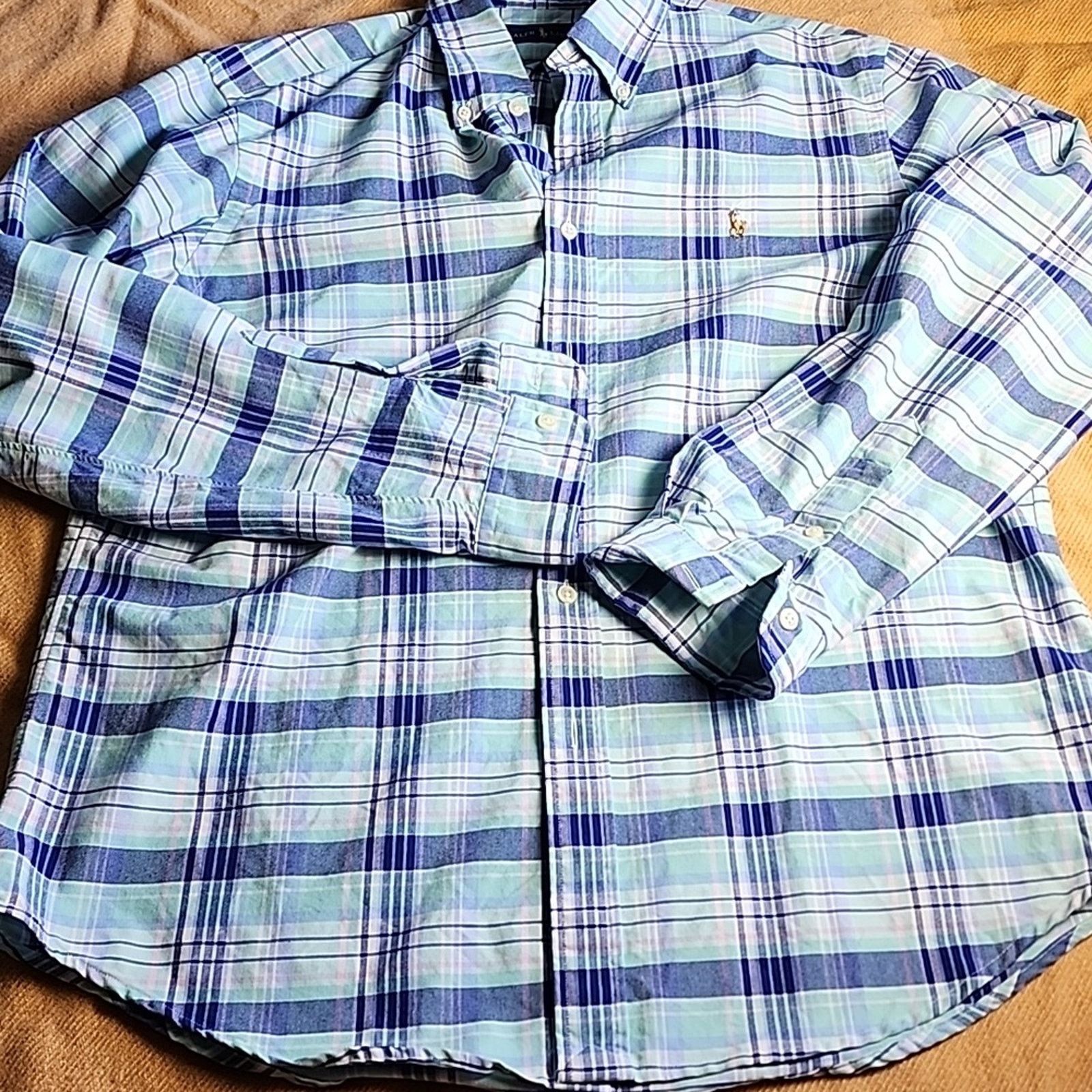 Ralph Lauren Ralph Lauren Multicolor Plaid Shirt Size US L / EU 52-54 / 3 - 1 Thumbnail