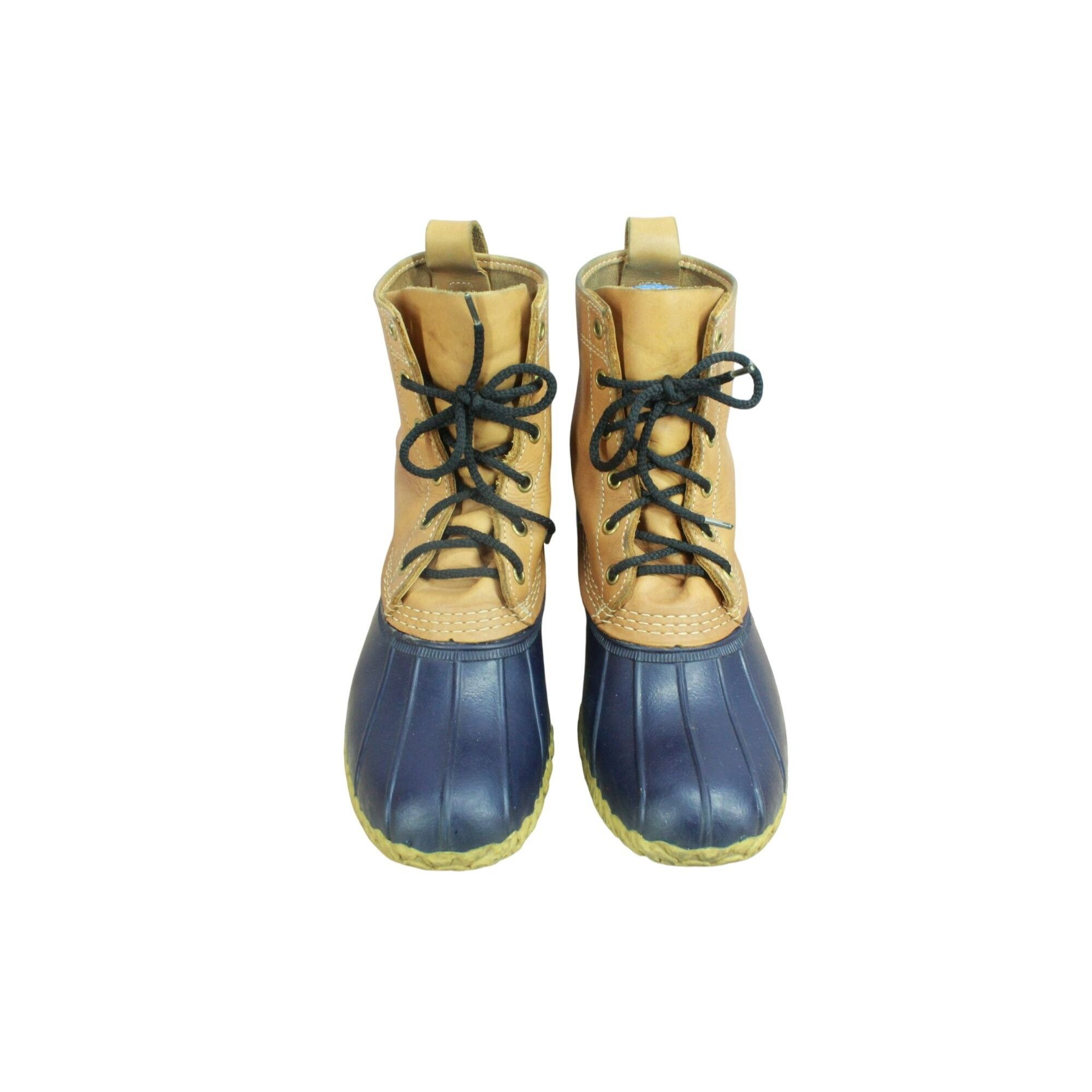 L.L. Bean LL Bean Women’s Duck Boots Blue/Brown Size 9 M Size US 9 / IT 39 - 5 Thumbnail