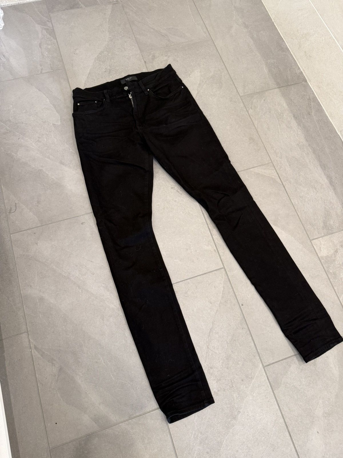 Amiri Amiri Jeans Black Plain Size US 34 / EU 50 - 1 Thumbnail
