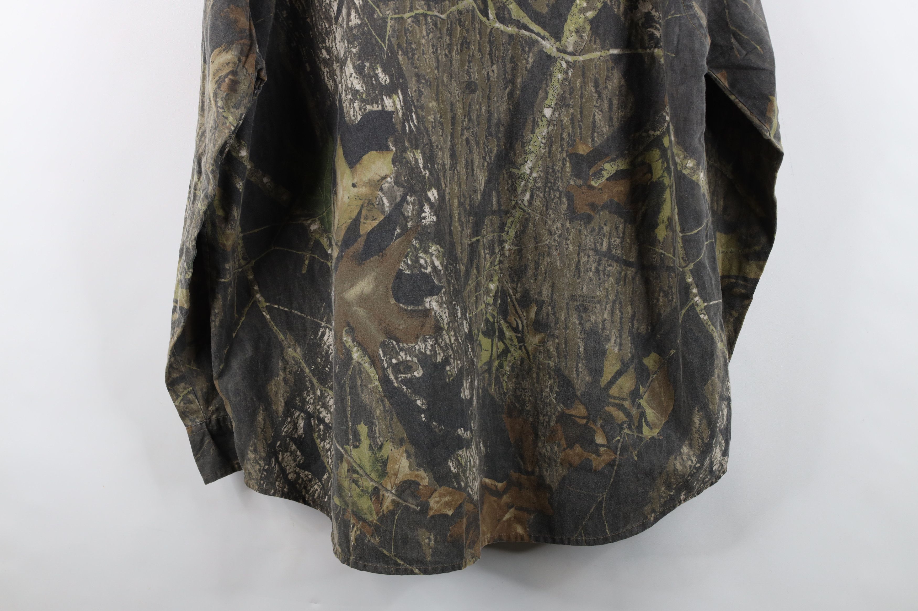 Mossy Oaks Vintage Mossy Oak Camouflage Field Hunting Button Shirt Size US XL / EU 56 / 4 - 13 Thumbnail