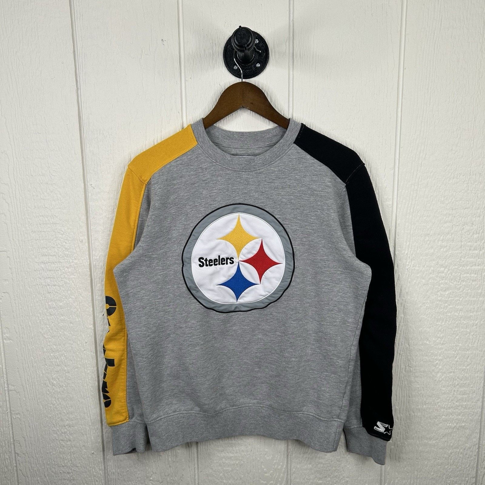 Starter Y2K Pittsburgh Steelers Starter Sleeve-Hit Crewneck Small Size US S / EU 44-46 / 1 - 1 Thumbnail